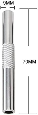 Pull tube YOUR PERSONAL ENGRAVING - 2 x tubes made of aluminum - for your snuff - pull tube - snuff - length 70mm