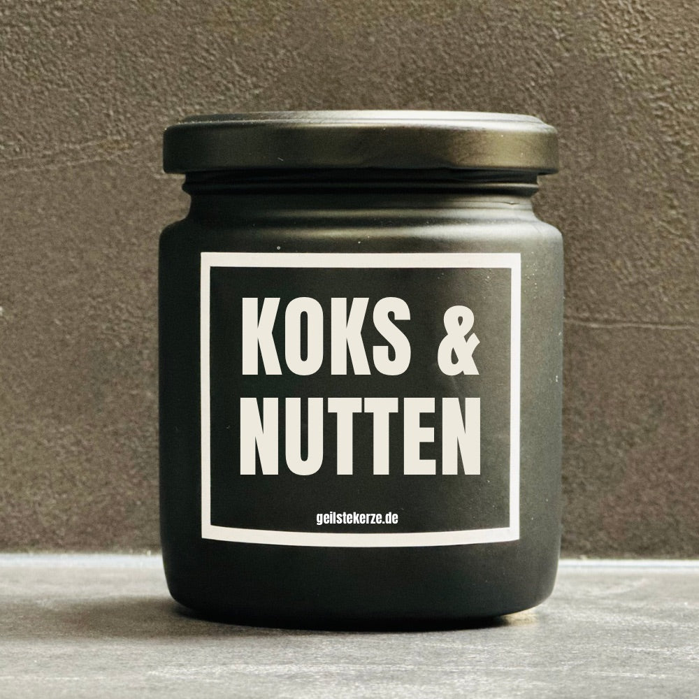 Geilste Kaars – Geurkaars „KOKS & NUTTEN“