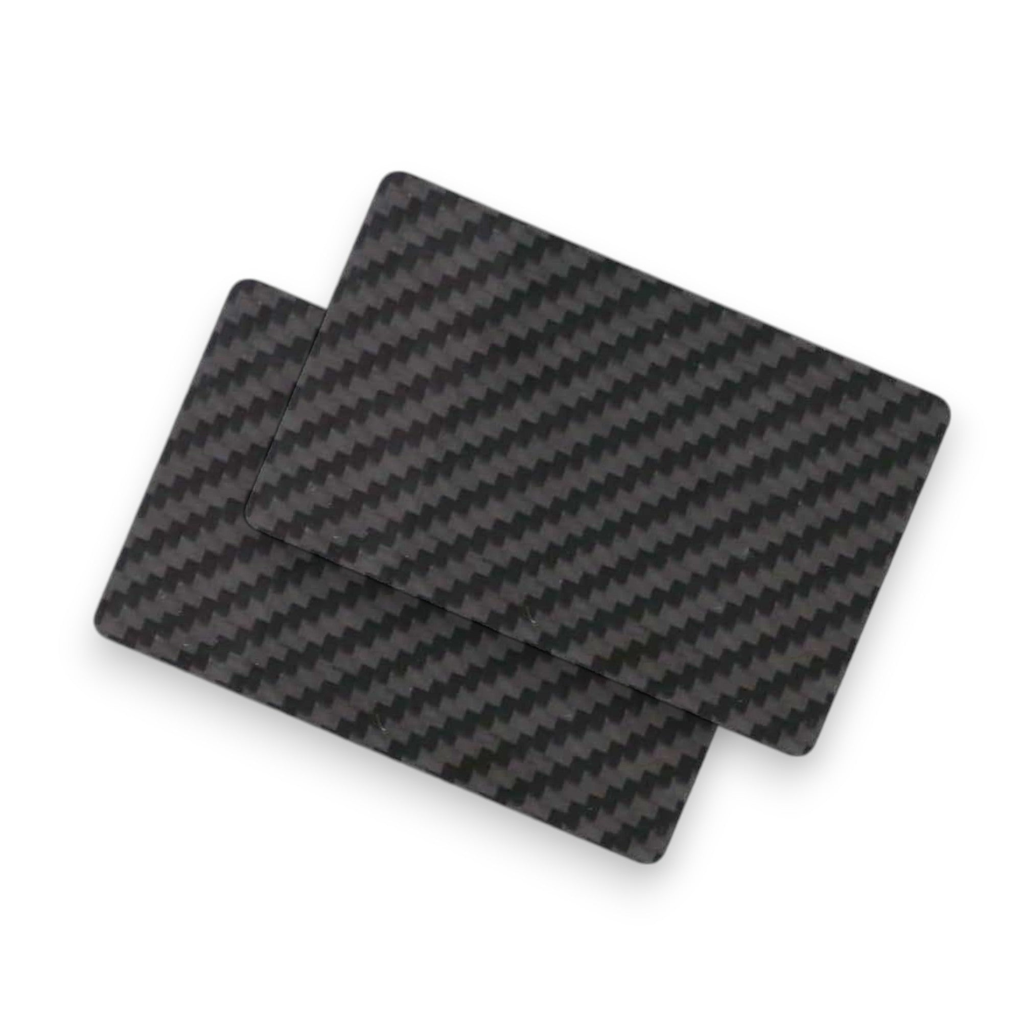 2 pieces - Hack card made of durable carbon - For your wallet