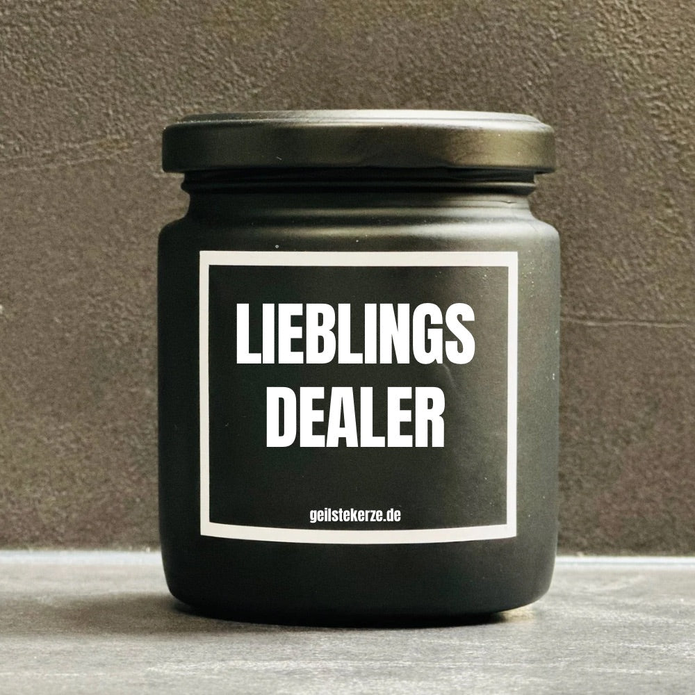 Geilste Kaars – Geurkaars "LIEBLINGS DEALER"