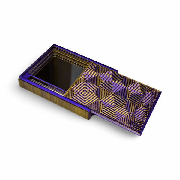 Baller box DMT Dreams Mystic Indigo including integrated mirror, tubes and hack cards