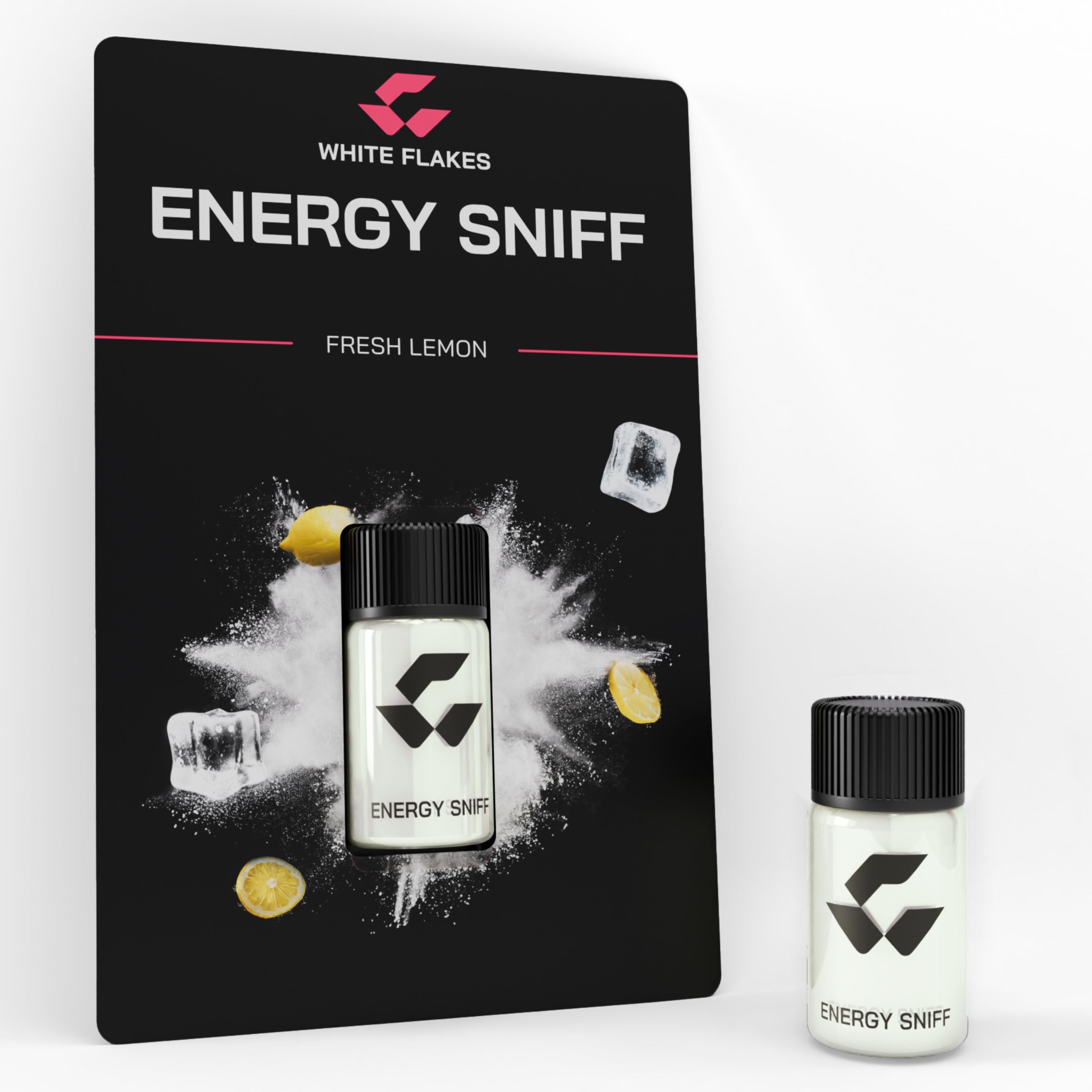 White Flakes Energy Sniff – Jouw energie-kick voor de dagelijkse routine 6 fruitige smaken