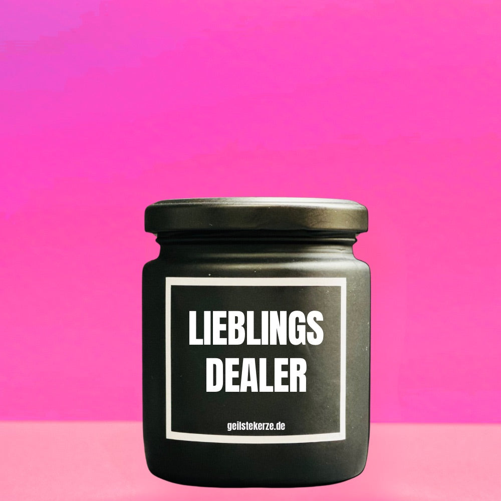 Geilste Kaars – Geurkaars "LIEBLINGS DEALER"