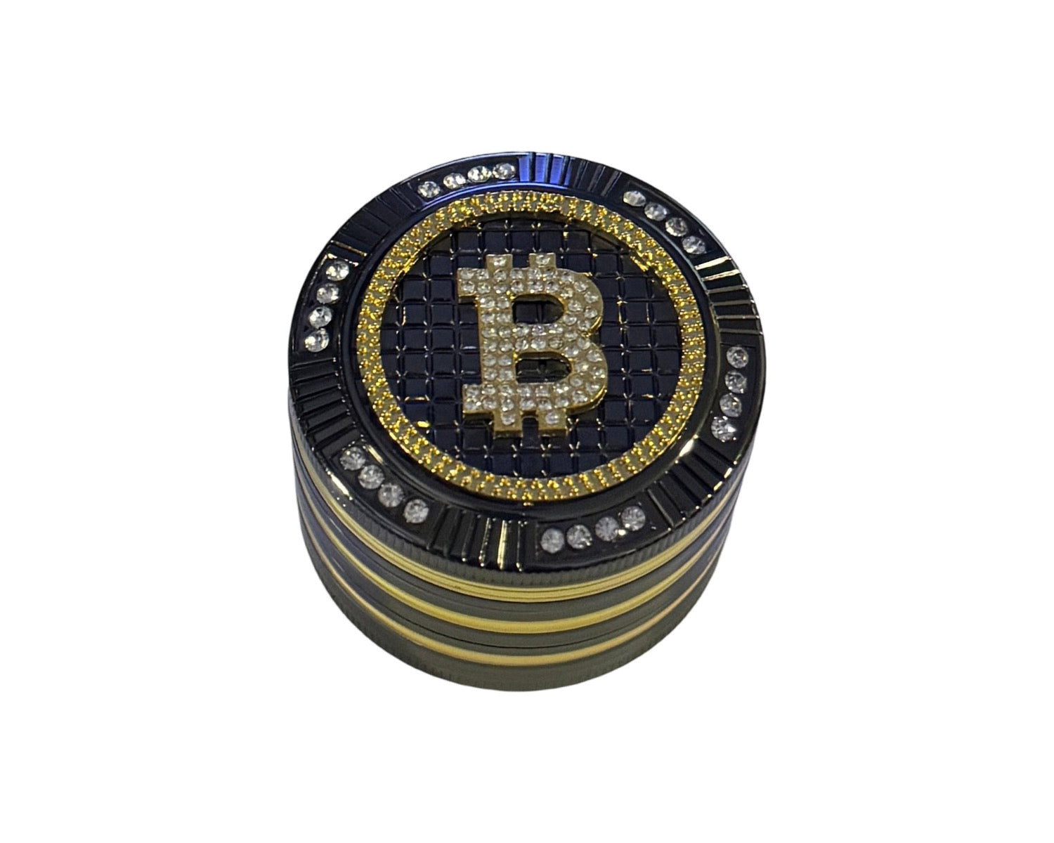 Champ High Bling Bling Macinacaffè Bitcoin – 4 parti (50 mm)