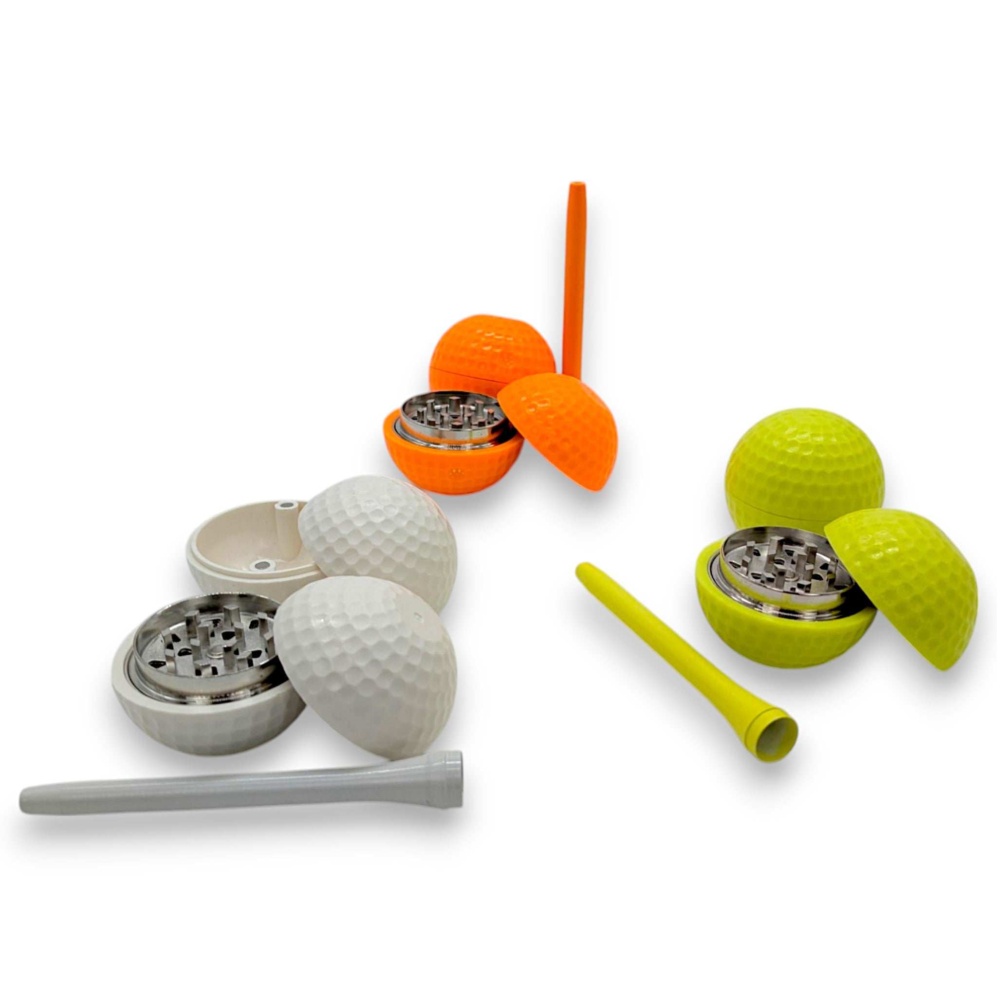 Golfball Grinder Set – Perfekt für Golf-Fans und Genießer in 3 Farben