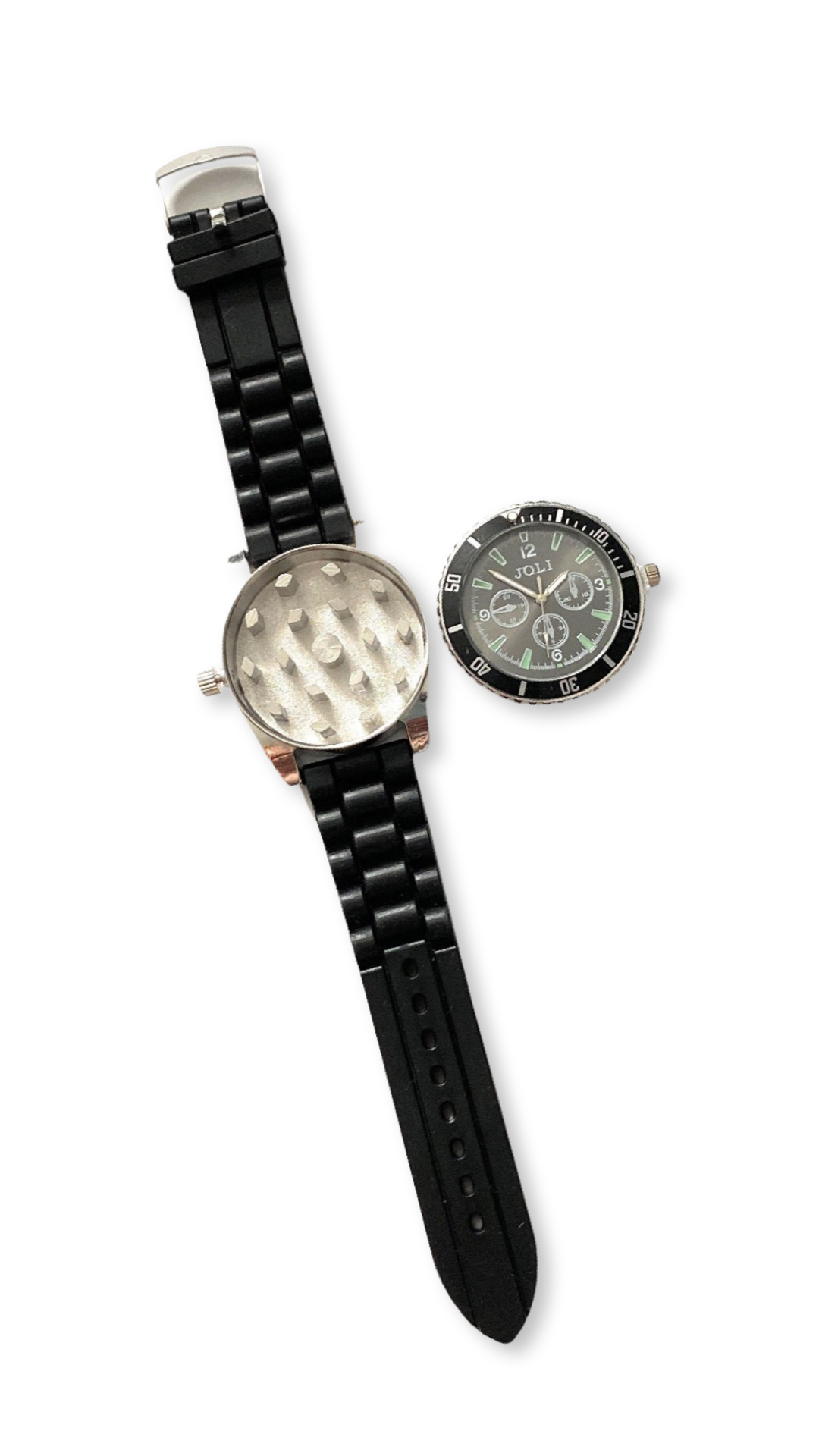 Grinder-Reloj – Accesorio Elegante y Grinder Funcional de 40mm en Uno