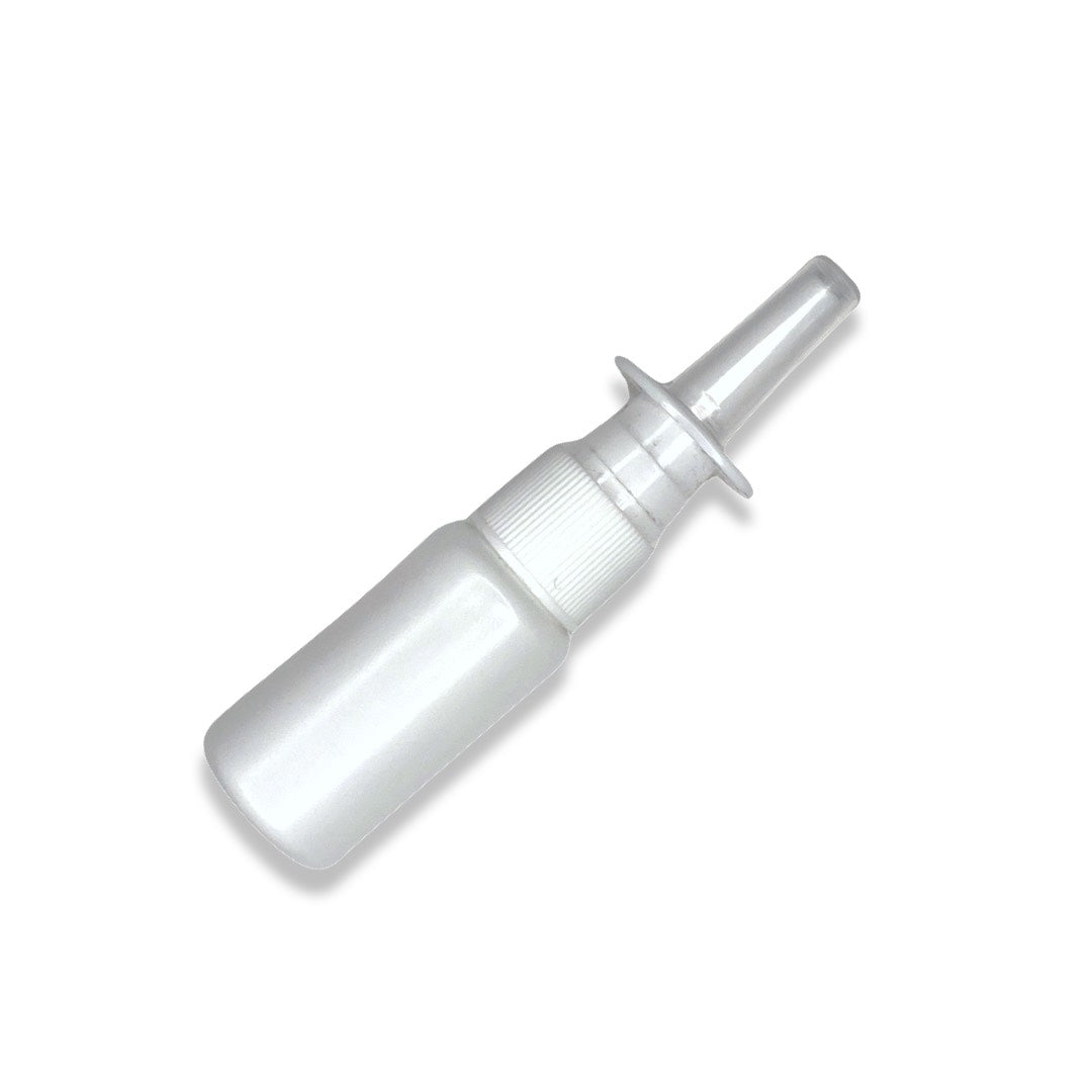 Botella de spray nasal recargable (10ml/20ml) con tapa de protección