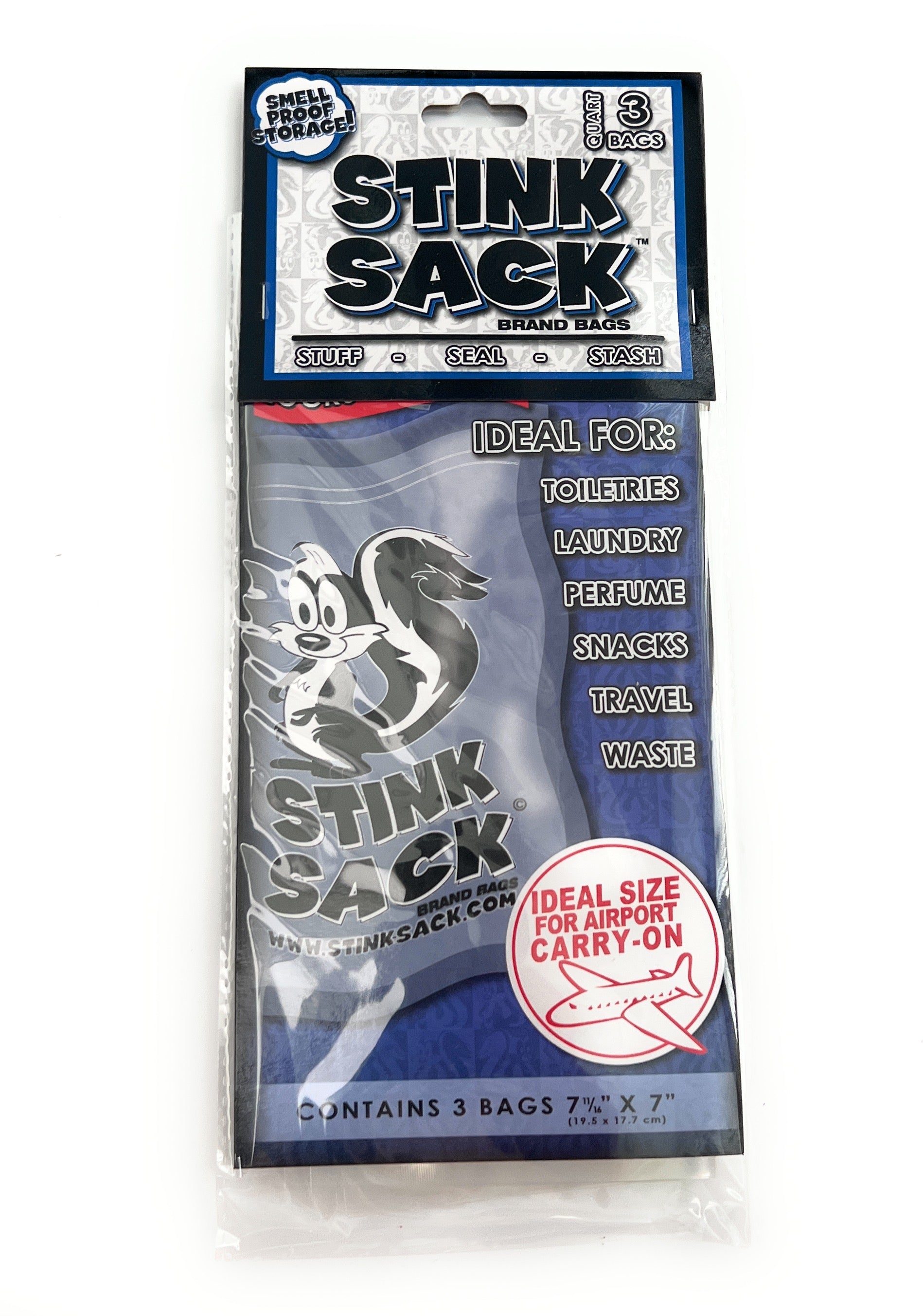 Originele „Stink Sack“ – Geur dichte & robuuste opbergzakken