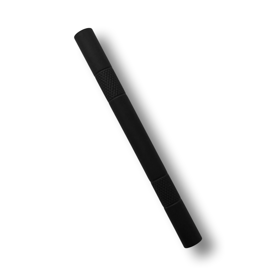 Tubo de extracción de aluminio – Negro mate, 80mm