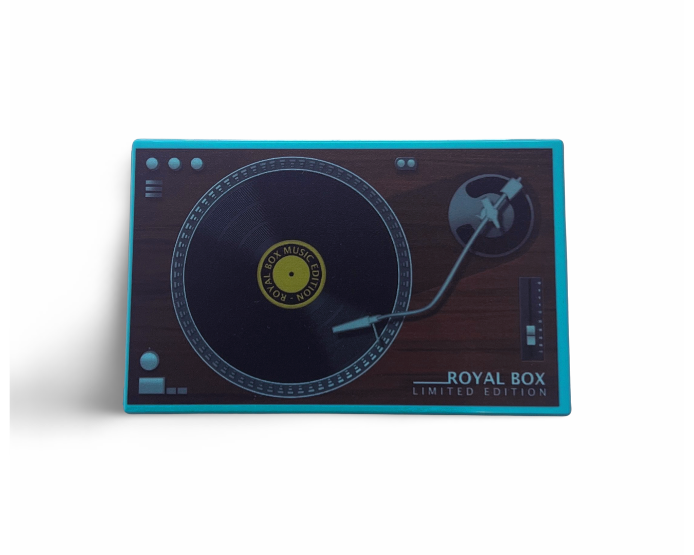 „Royal Box“ – Caja de almacenamiento genial en diseño de plato de disco azul