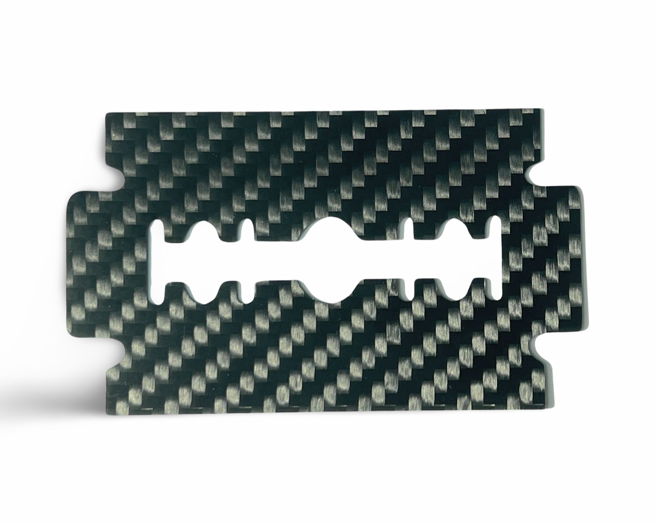 Hack card made of real carbon fiber in razor blade format in EC card/ID card size - Hack card-black, stable and elegant made of carbon