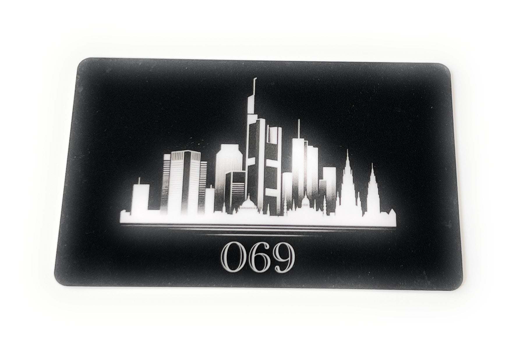 Card City Edition "Frankfurt 069" in EC card/ID card format for snuff - hack card -