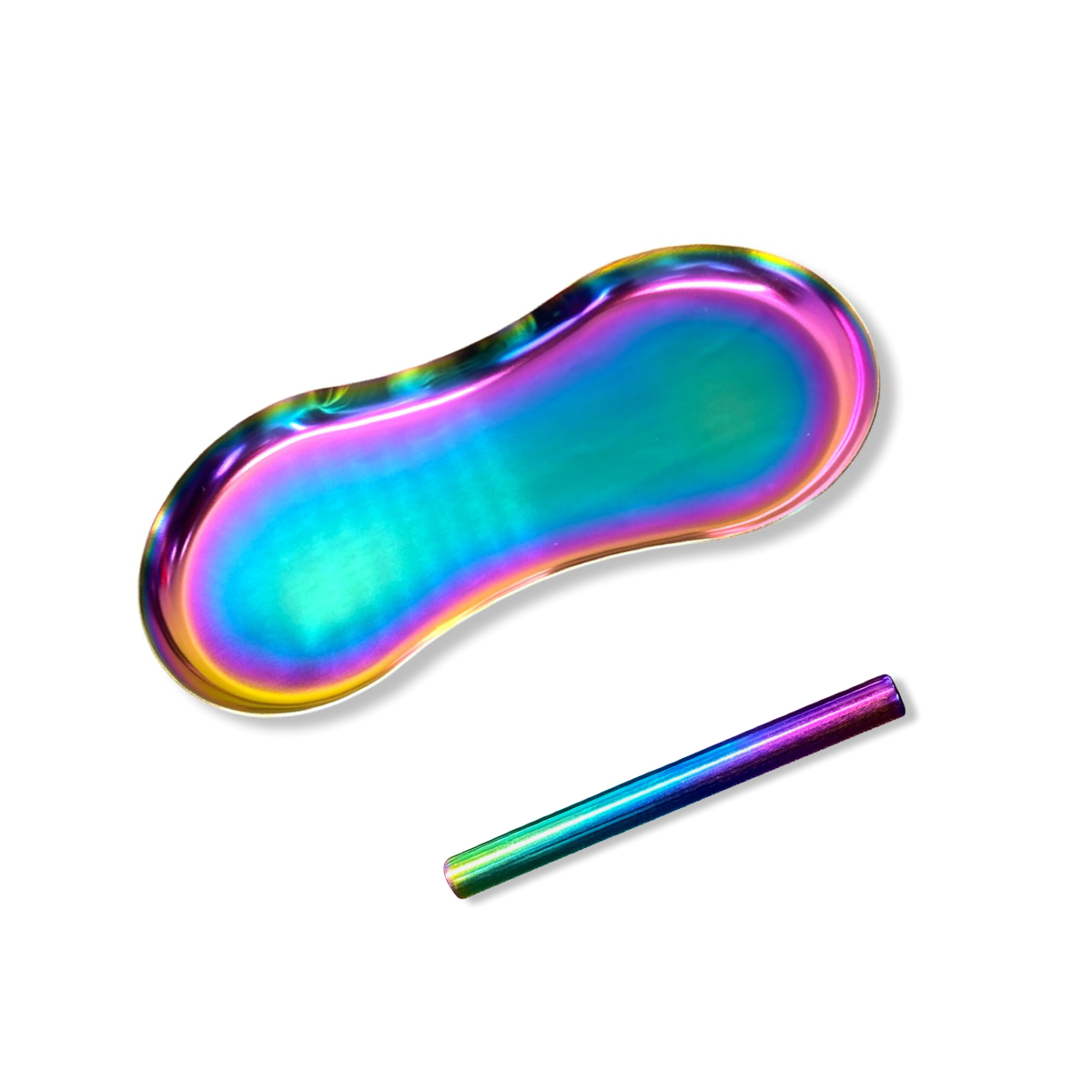 Set "Regenbogen Oval" – Base de metal para estirar + tubos