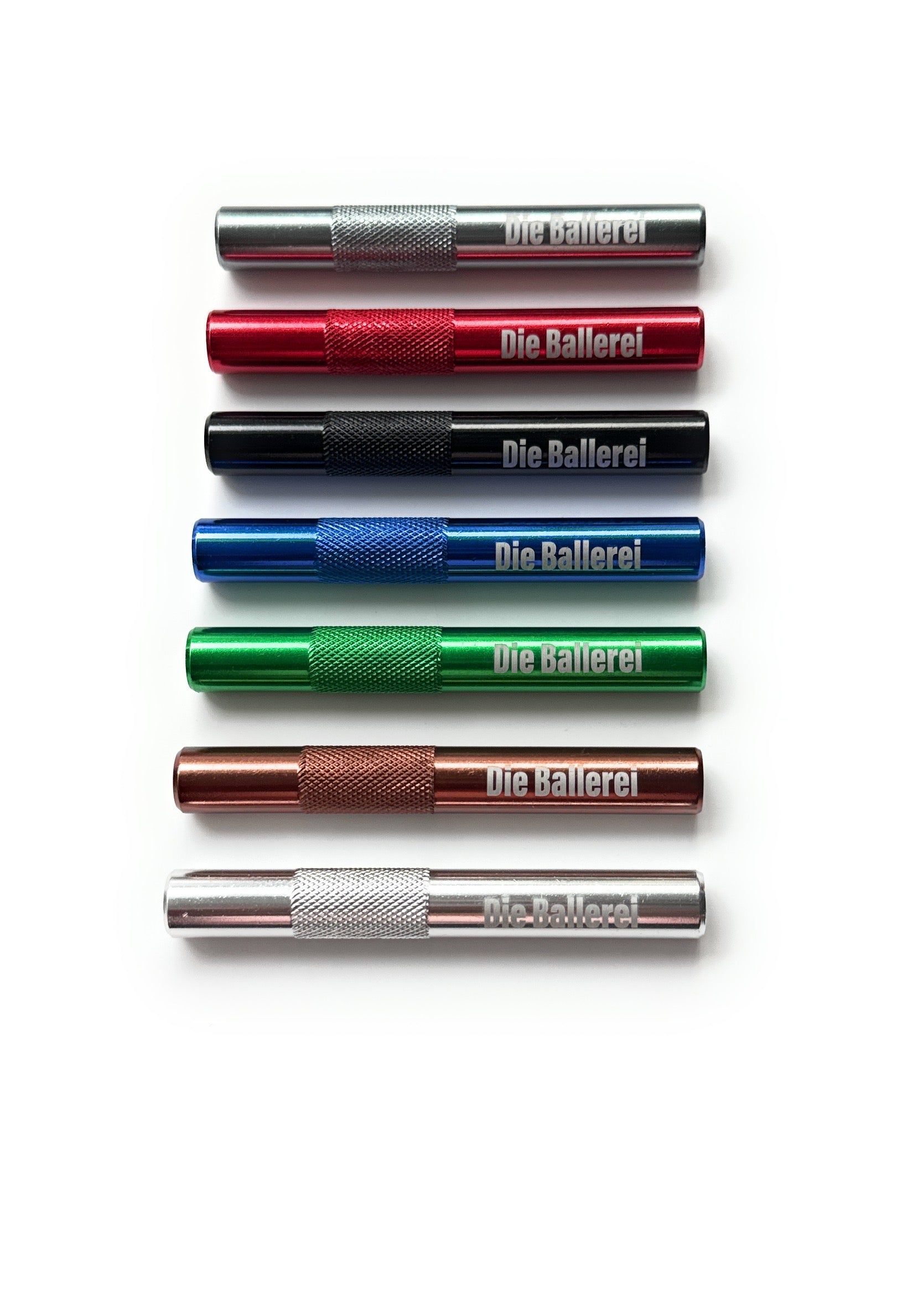 "The Ballerei" Aluminum Tubes – Stylish & Functional in 7 Colors