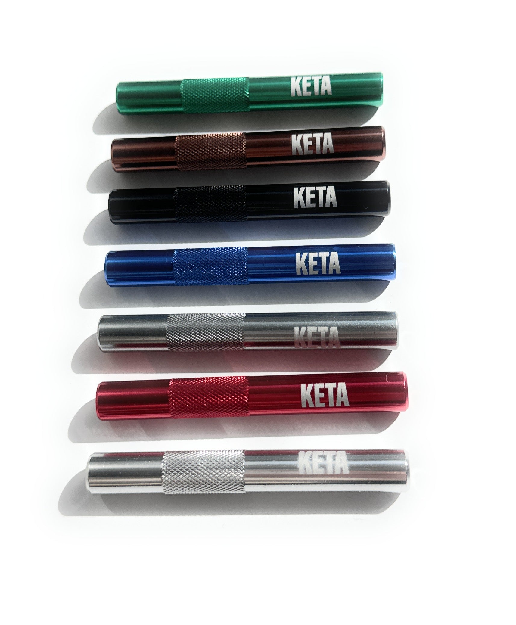 "KETA" Tubos de Aluminio – Estiloso, Práctico y Robusto en 7 Colores