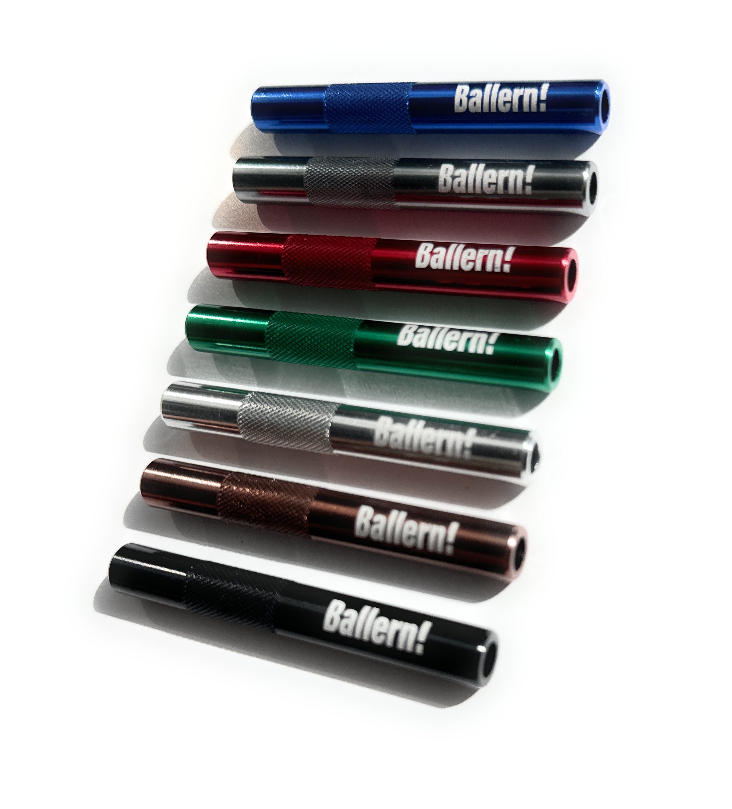 „Ballern!“ Tubetti in alluminio – Stilosi, Robusti & Funzionali in 7 colori