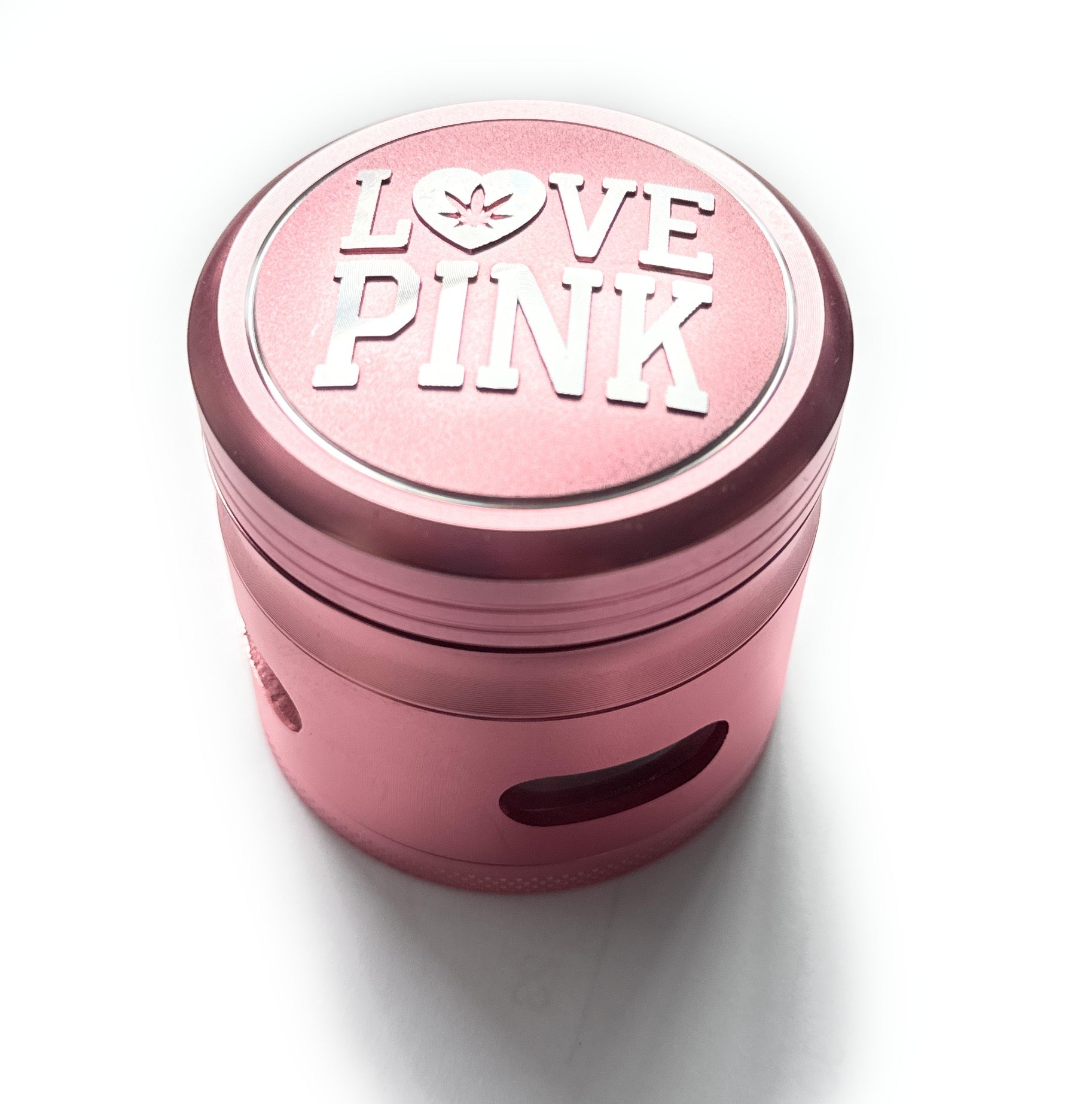 XXL Love Pink Grinder – 4-delig (63 mm) van metaal