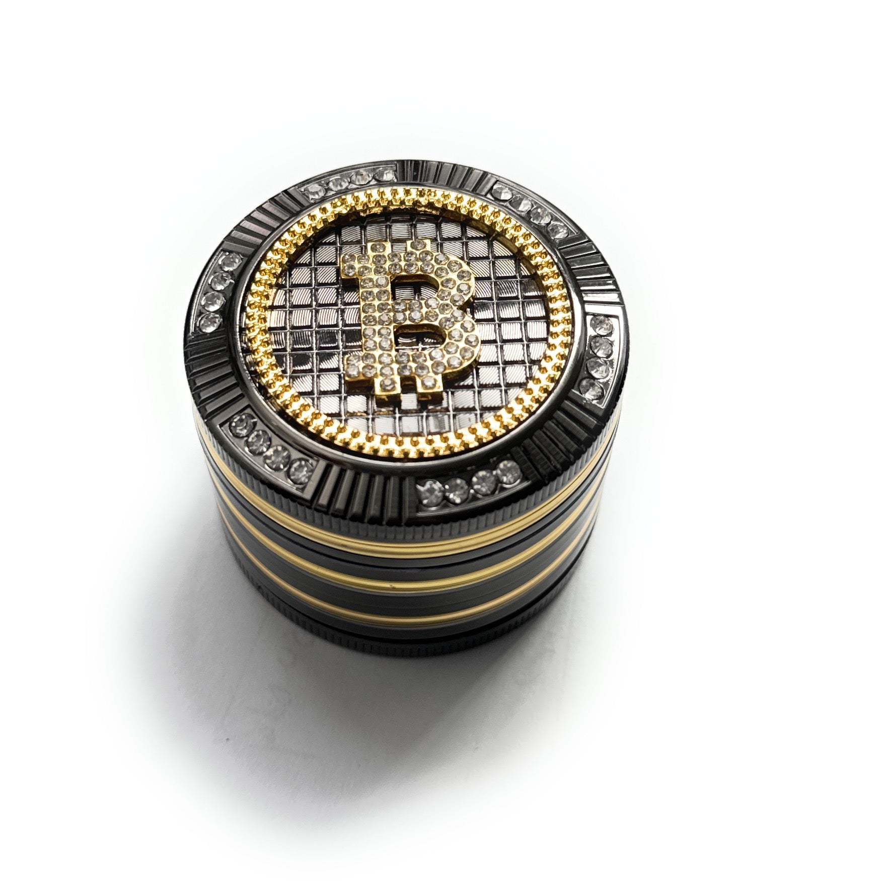 Champ High Bling Bling Bitcoin Grinder – 4-delig (50 mm)