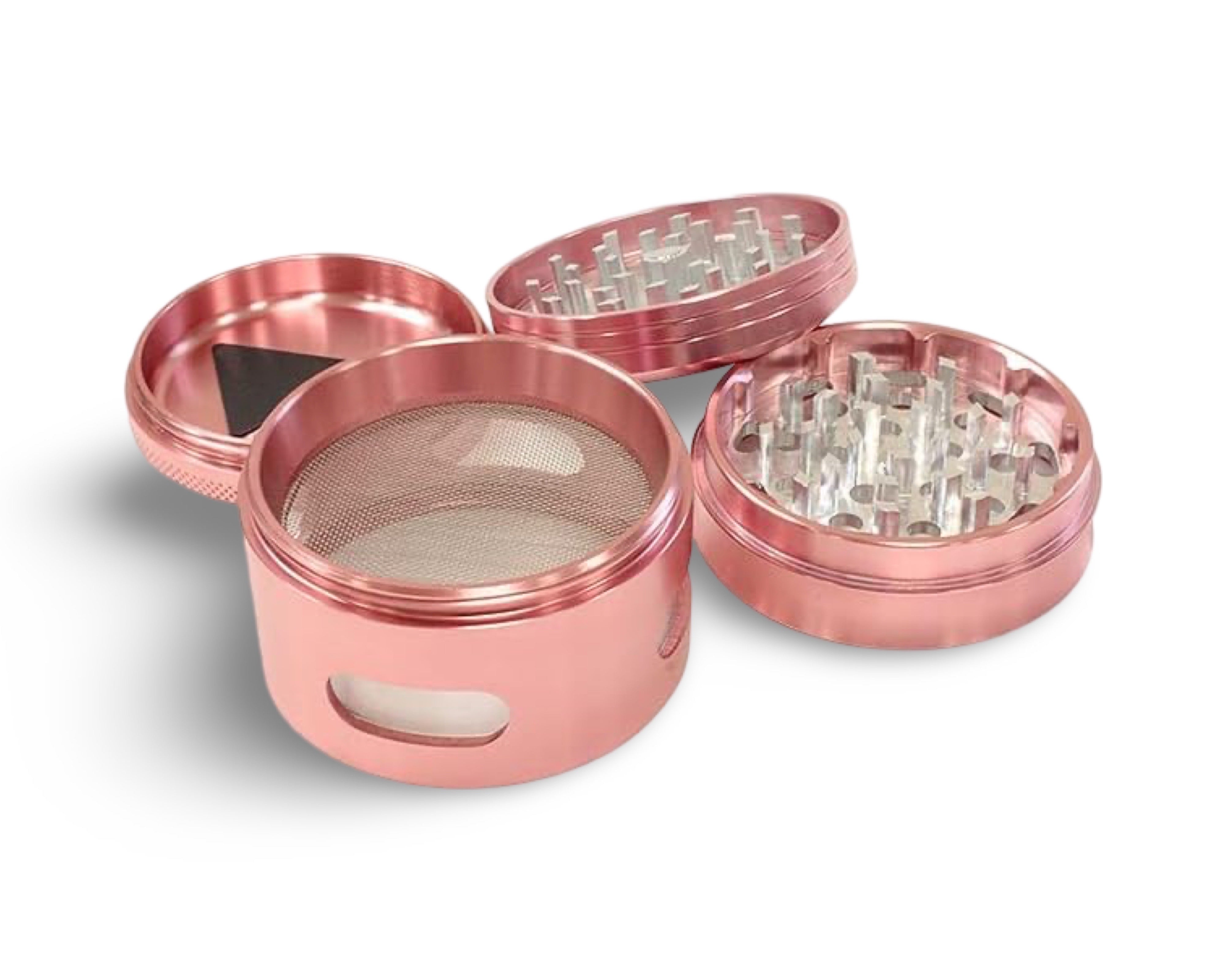 XXL Love Pink Grinder – 4-delig (63 mm) van metaal