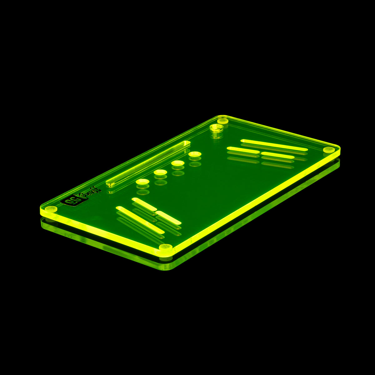 OG SNUFF Fusion-Snuffboard –  6 Rillen + 4 Verdiepingen