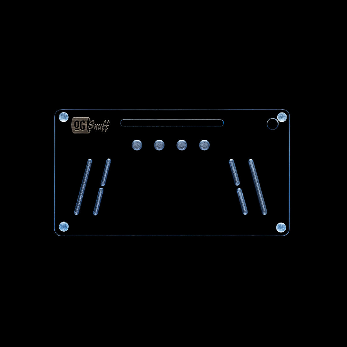 OG SNUFF Fusion-Snuffboard –  6 Rillen + 4 Verdiepingen