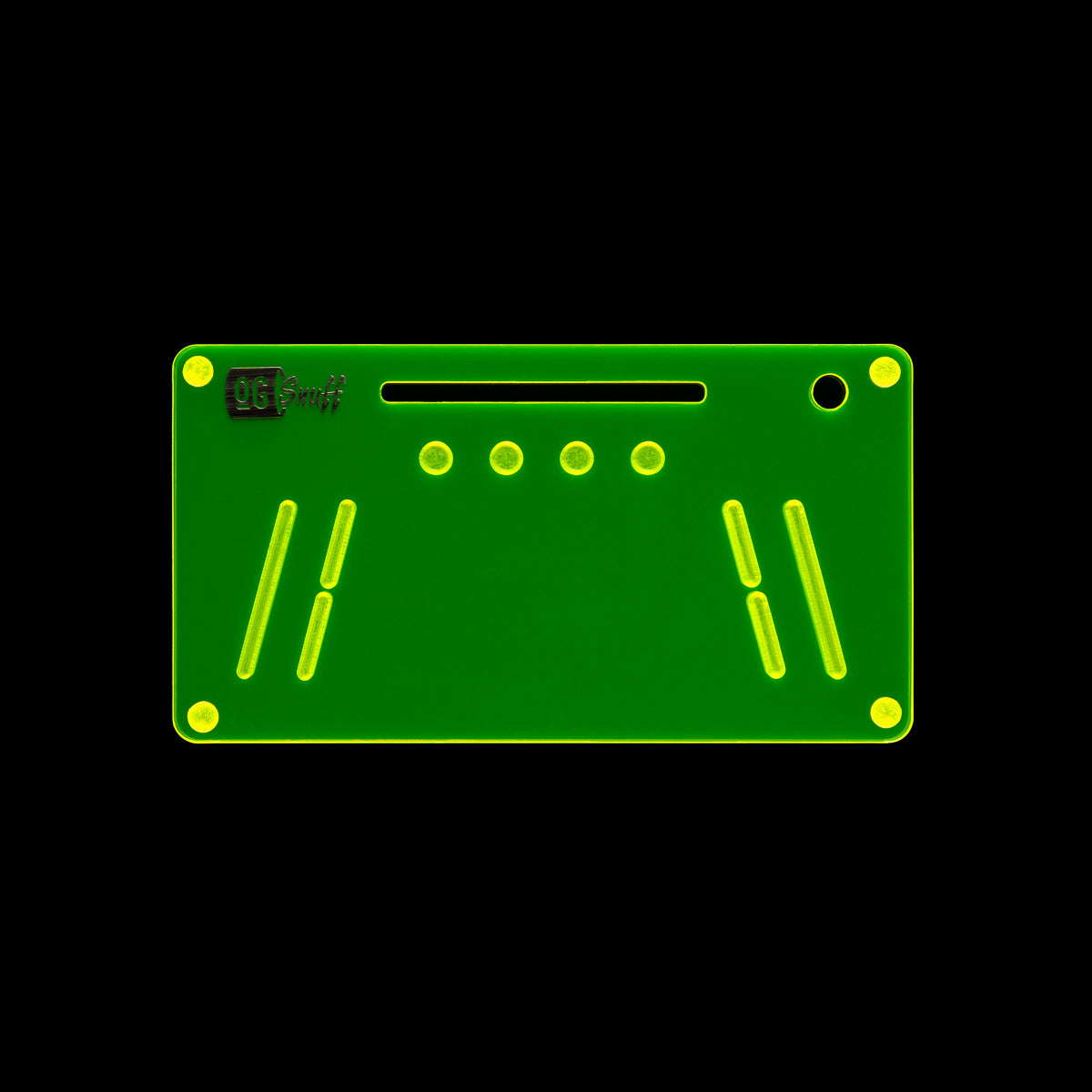 OG SNUFF Fusion-Snuffboard –  6 Rillen + 4 Verdiepingen