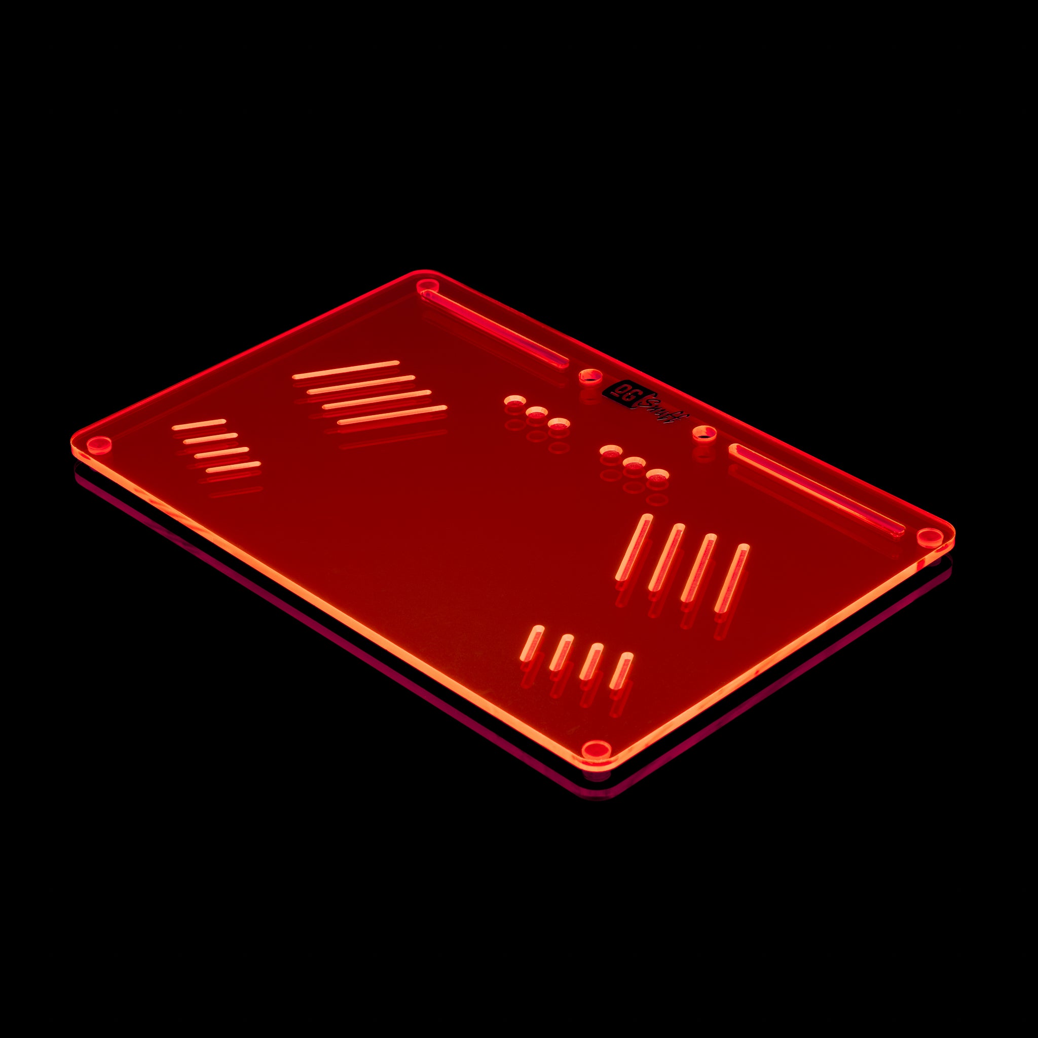 OG SNUFF Platter Board – Groot Snuff Board voor Veelzijdig Gebruik – 8 Groeven & 8 Verdiepingen