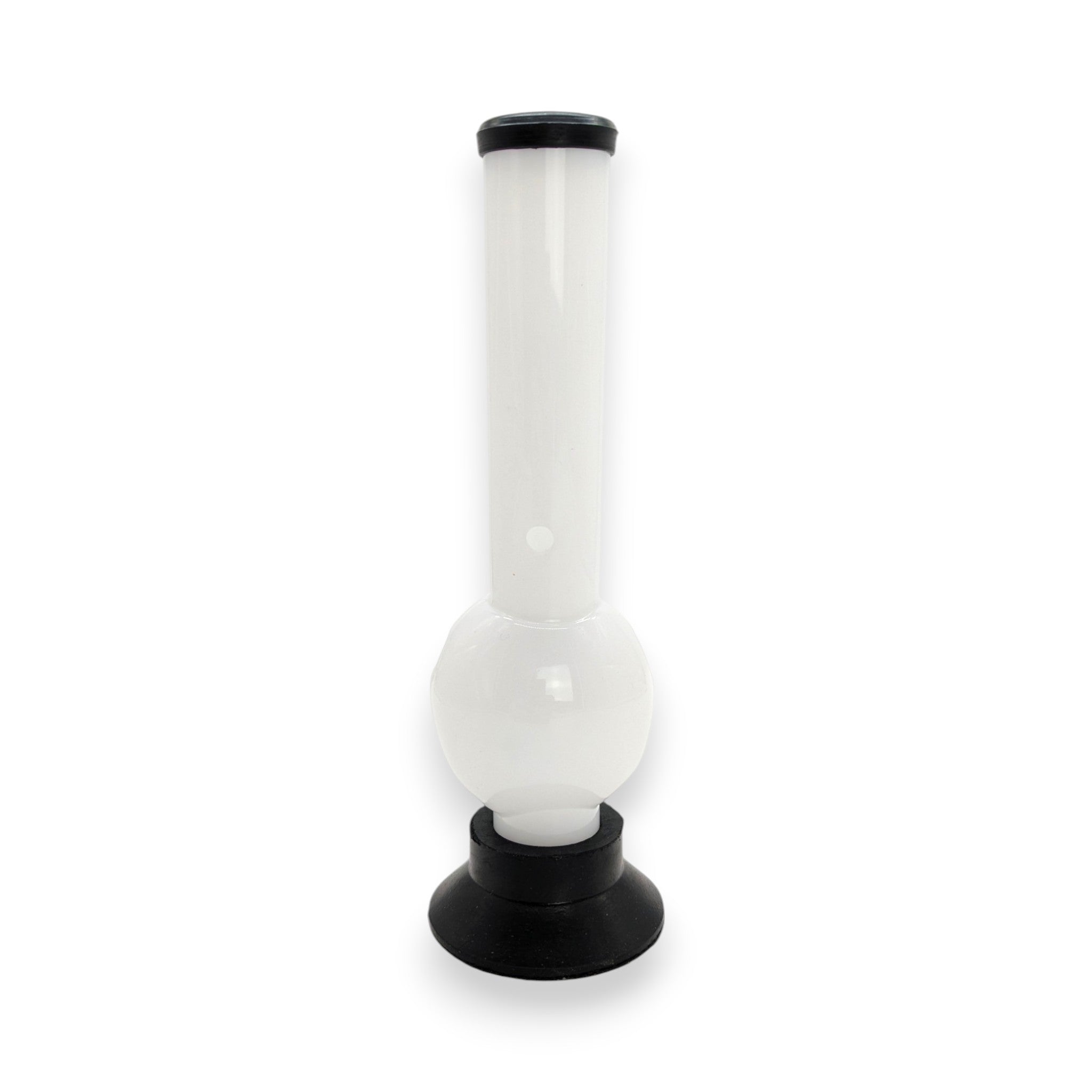 Skull Bong Starterkit - Bong in acrilico bianco con design a teschio