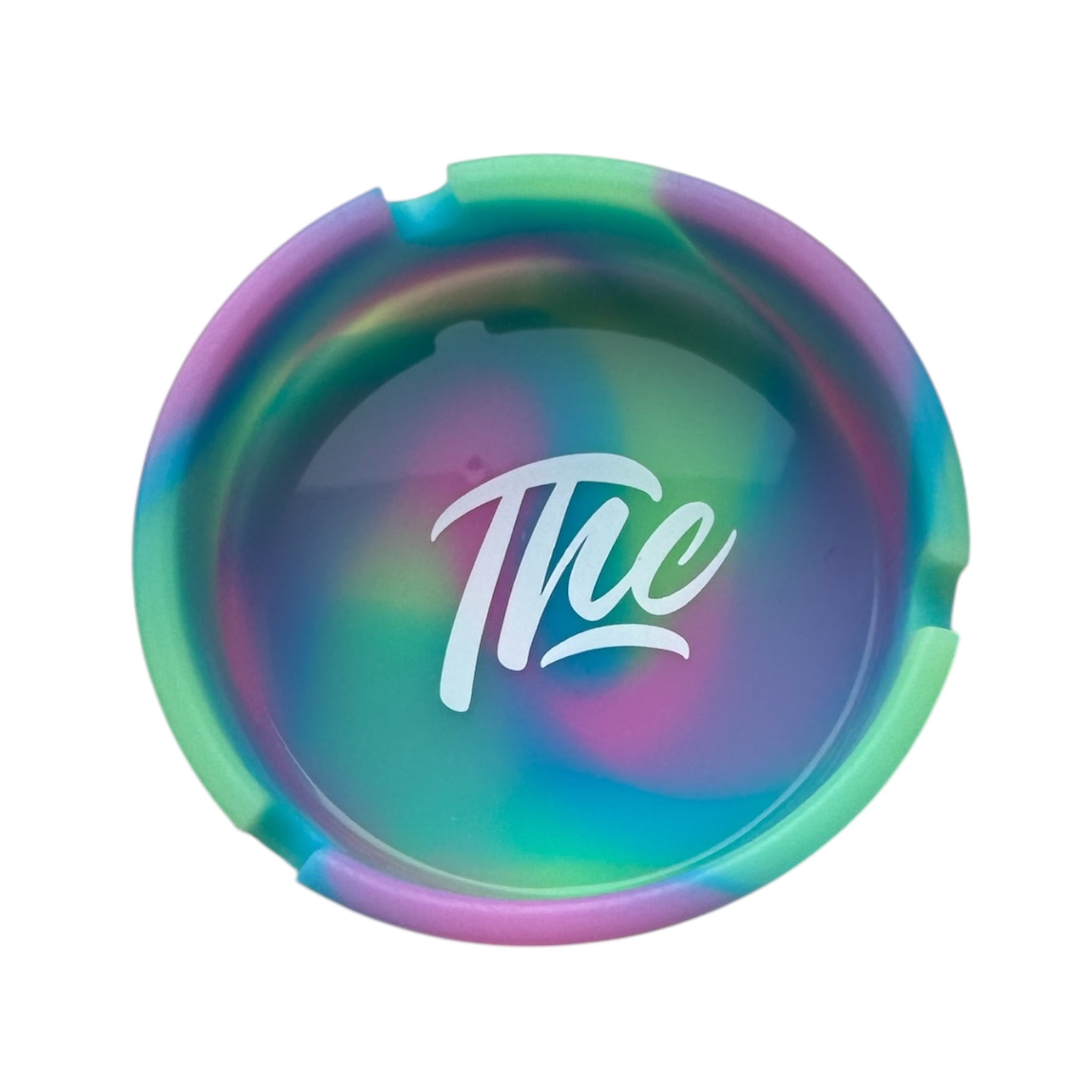 Tom Hemps Berlin THCrew Silicon Ashtray – Rainbow & Purple & Lime