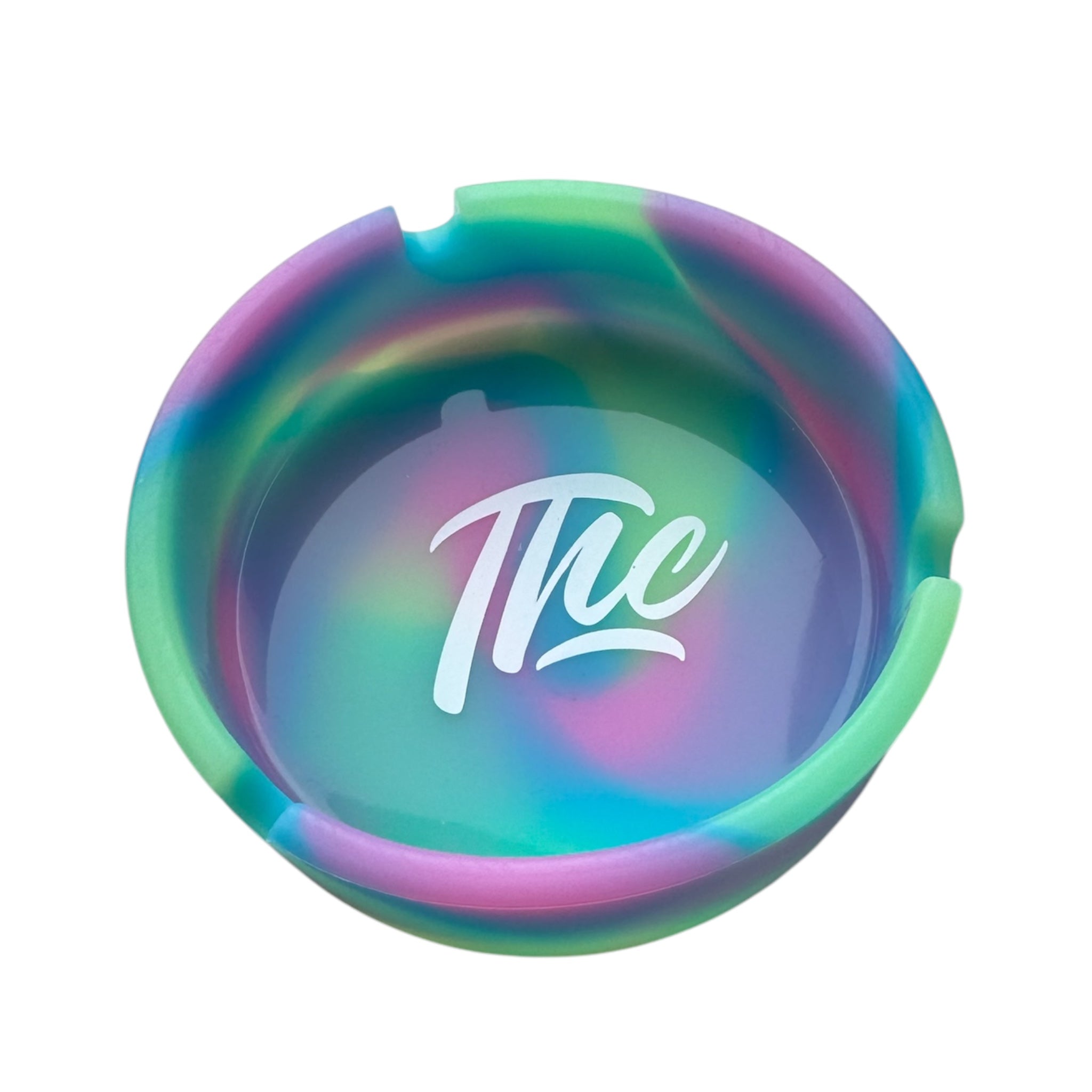 Tom Hemps Berlin THCrew Silicon Ashtray – Rainbow & Purple & Lime