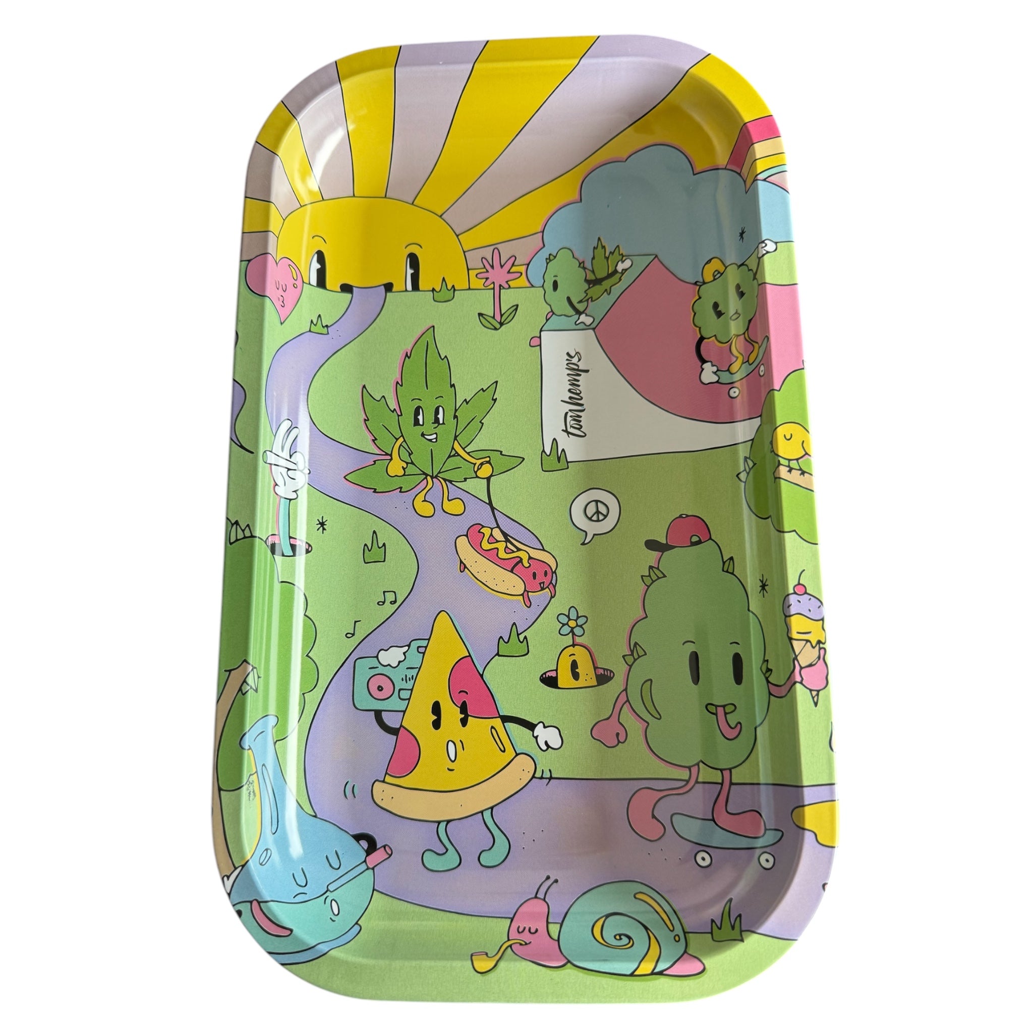 Tom Hemps Small Friends XL Rolling Tray – Weedland