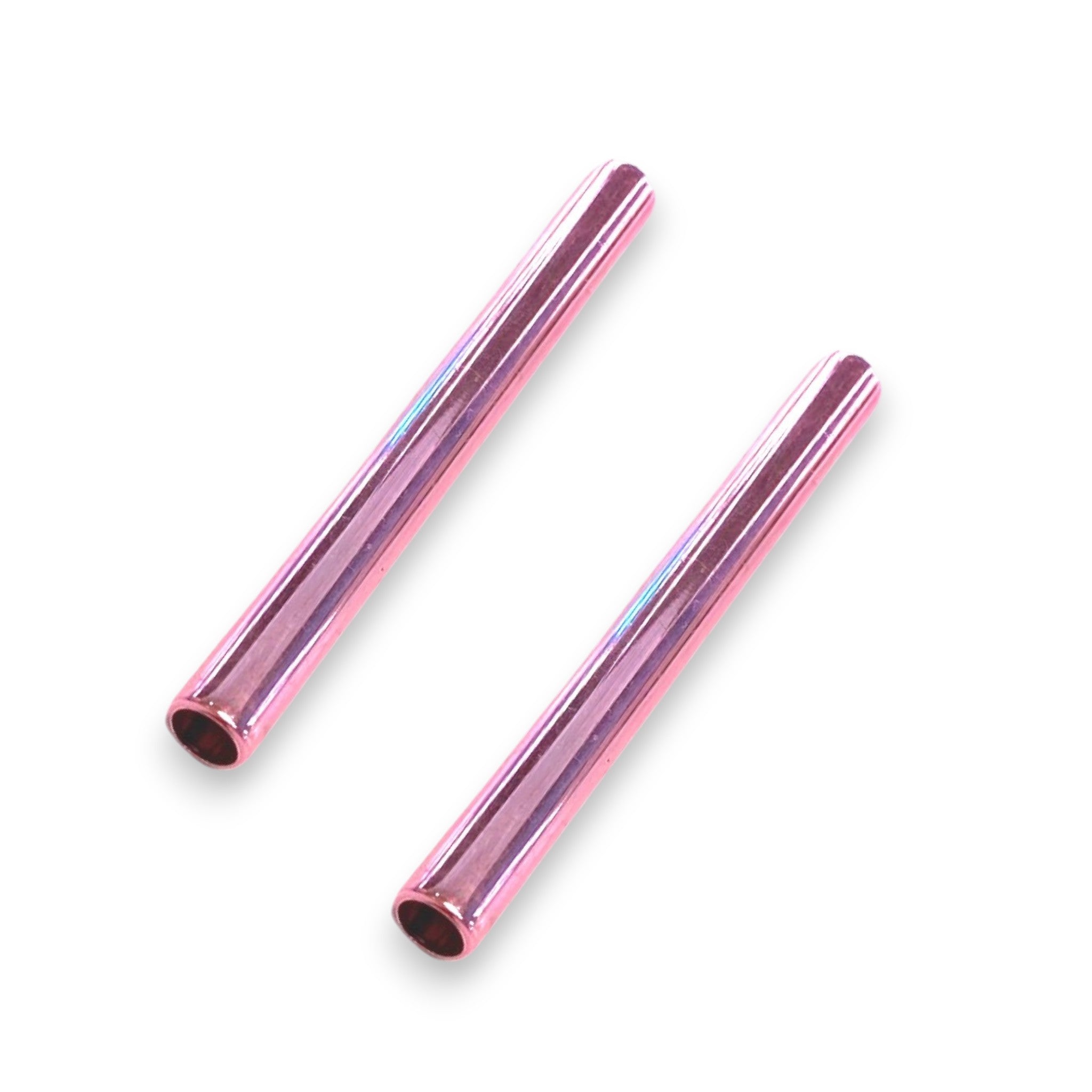 Pull tubes made of aluminum – 70mm in pink