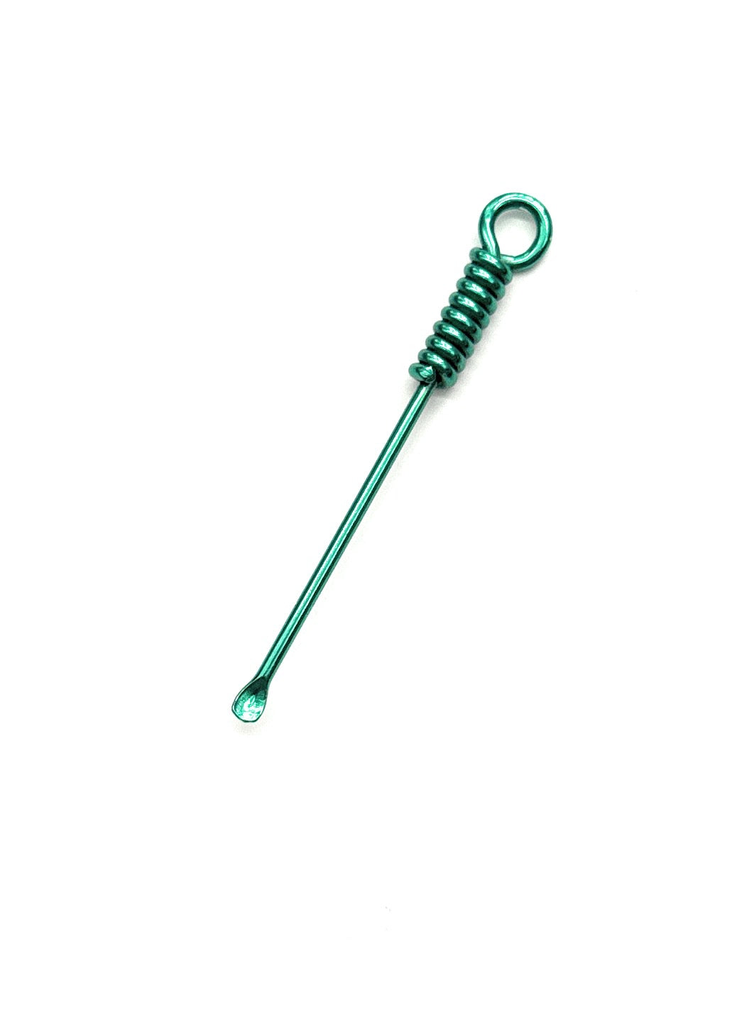 Mini Spoon in Spiral Design – Green & Practical