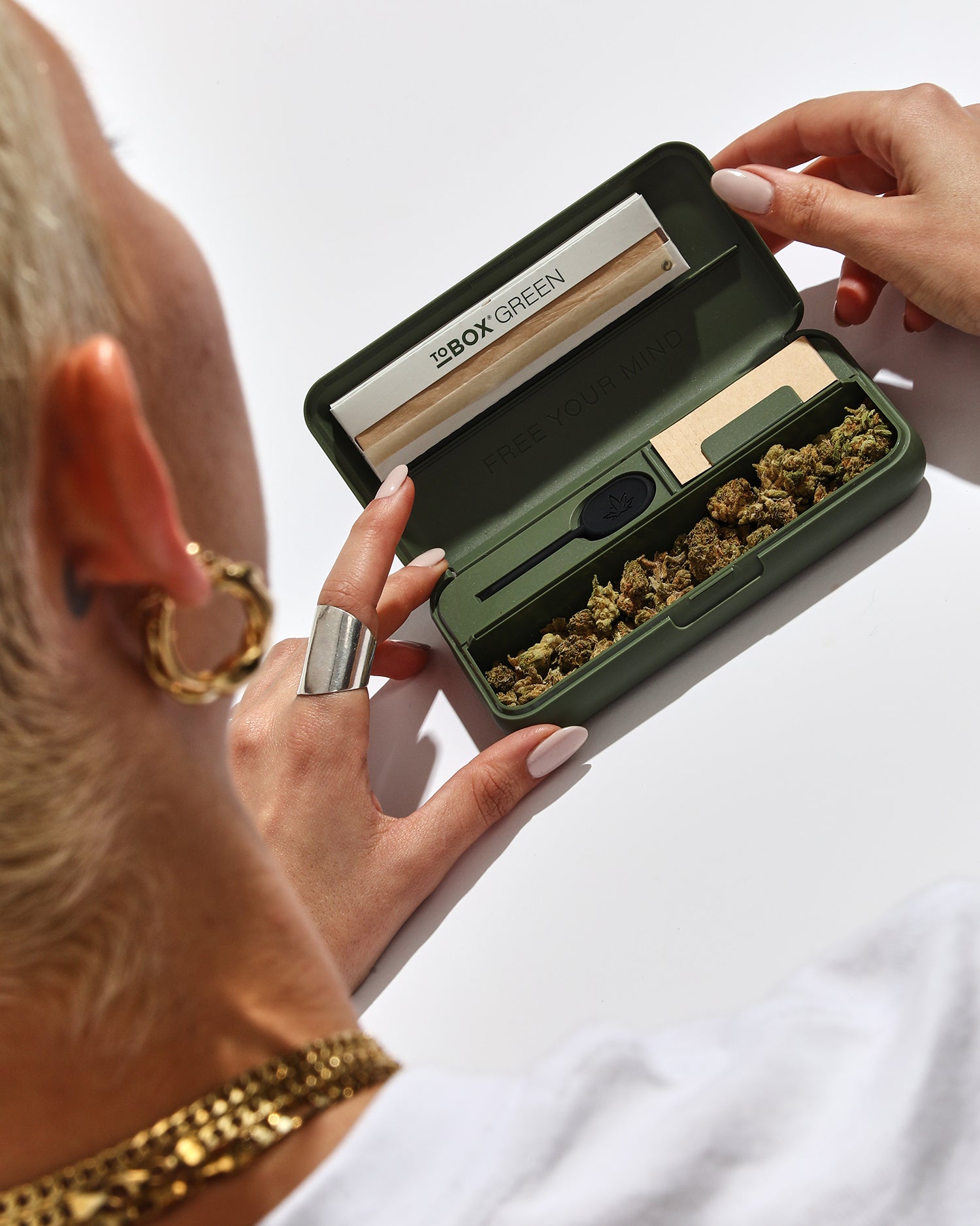 ToBOX GREEN – De perfecte TO GO-oplossing! Rolling & Grinder