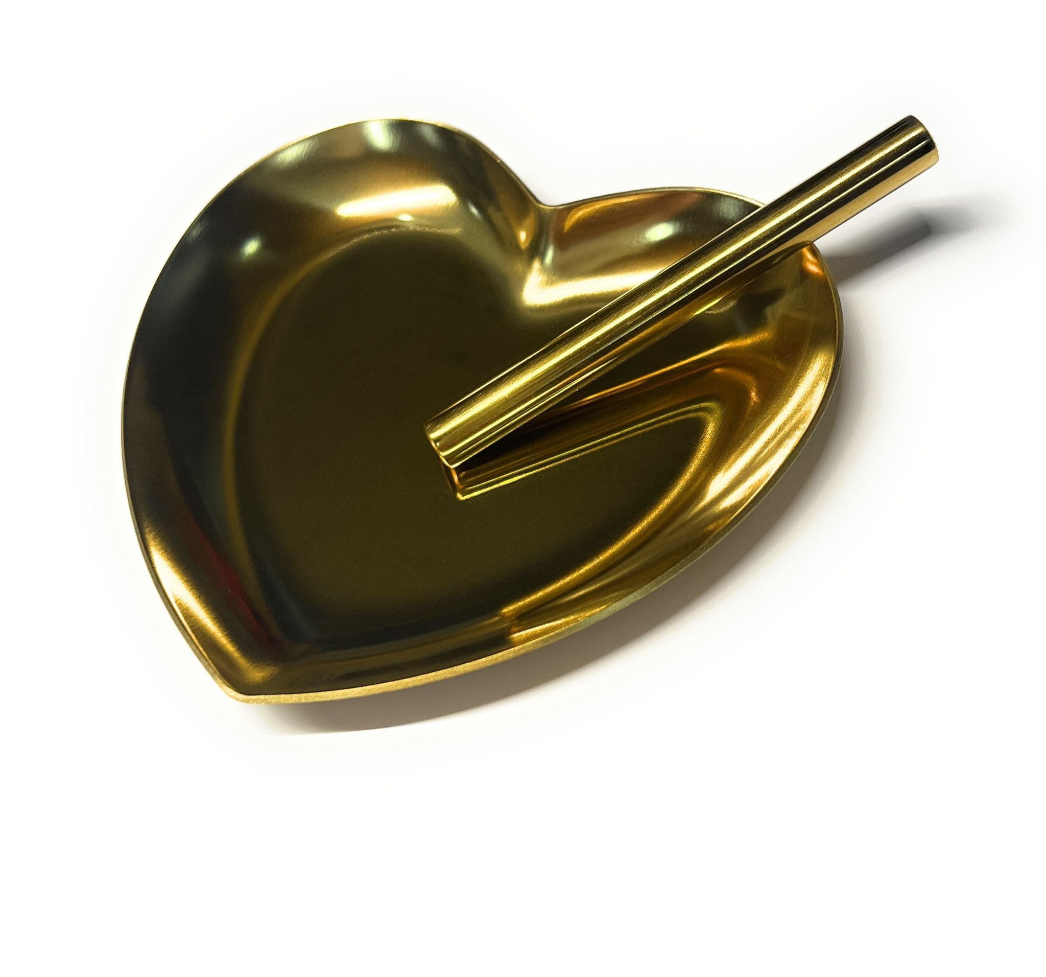 Gold Heart SET Berghain 1x metal board incl. drawing tube and hack card drawing pad/construction pad, elegant