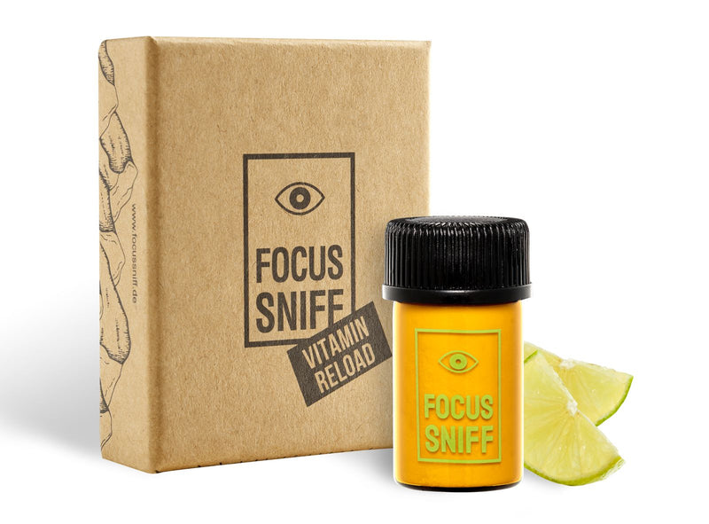 Focus Sniff - VITAMIN RELOAD EDITION - Live the moment awake and full of concentration!