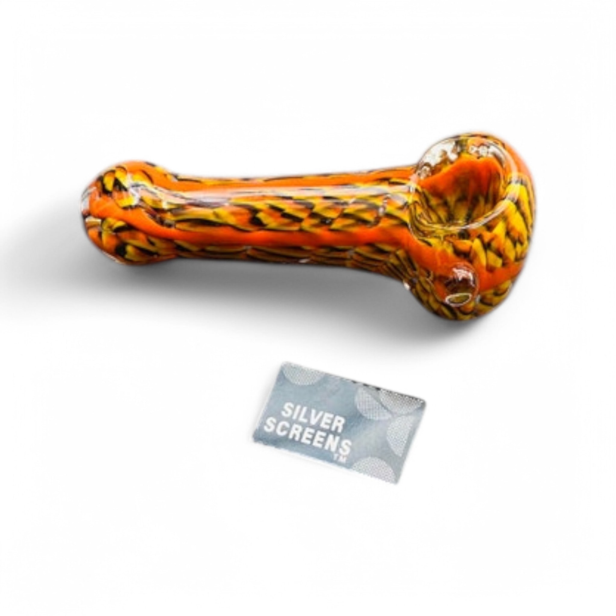 Glas-Pfeife Twisted Orange – Design Unico & Alta Qualità di Lavorazione