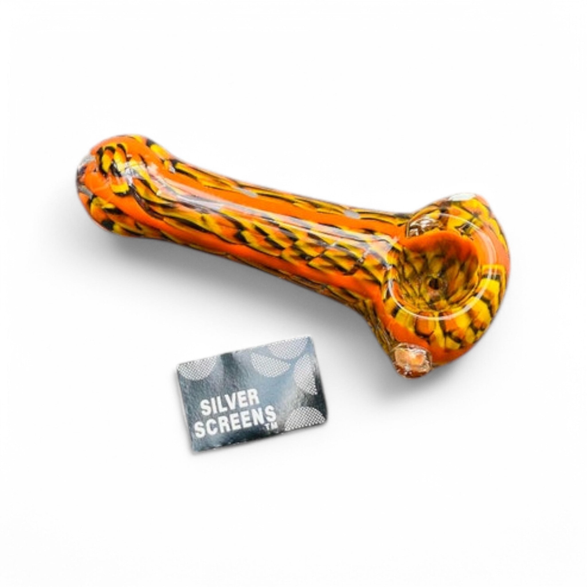 Glas-Pfeife Twisted Orange – Design Unico & Alta Qualità di Lavorazione