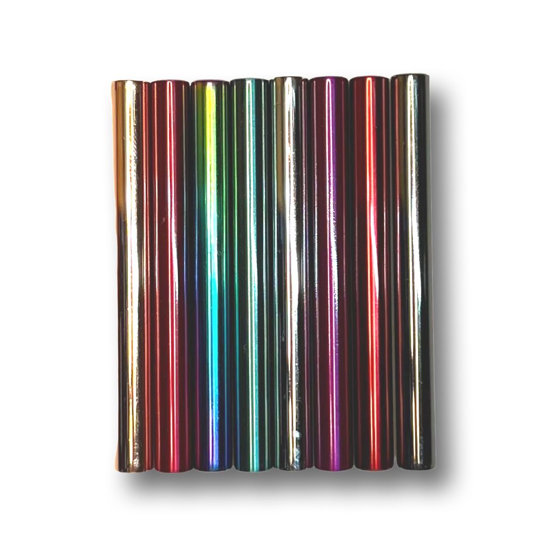 Aluminium trekrietjes – Regenboog, 70 mm