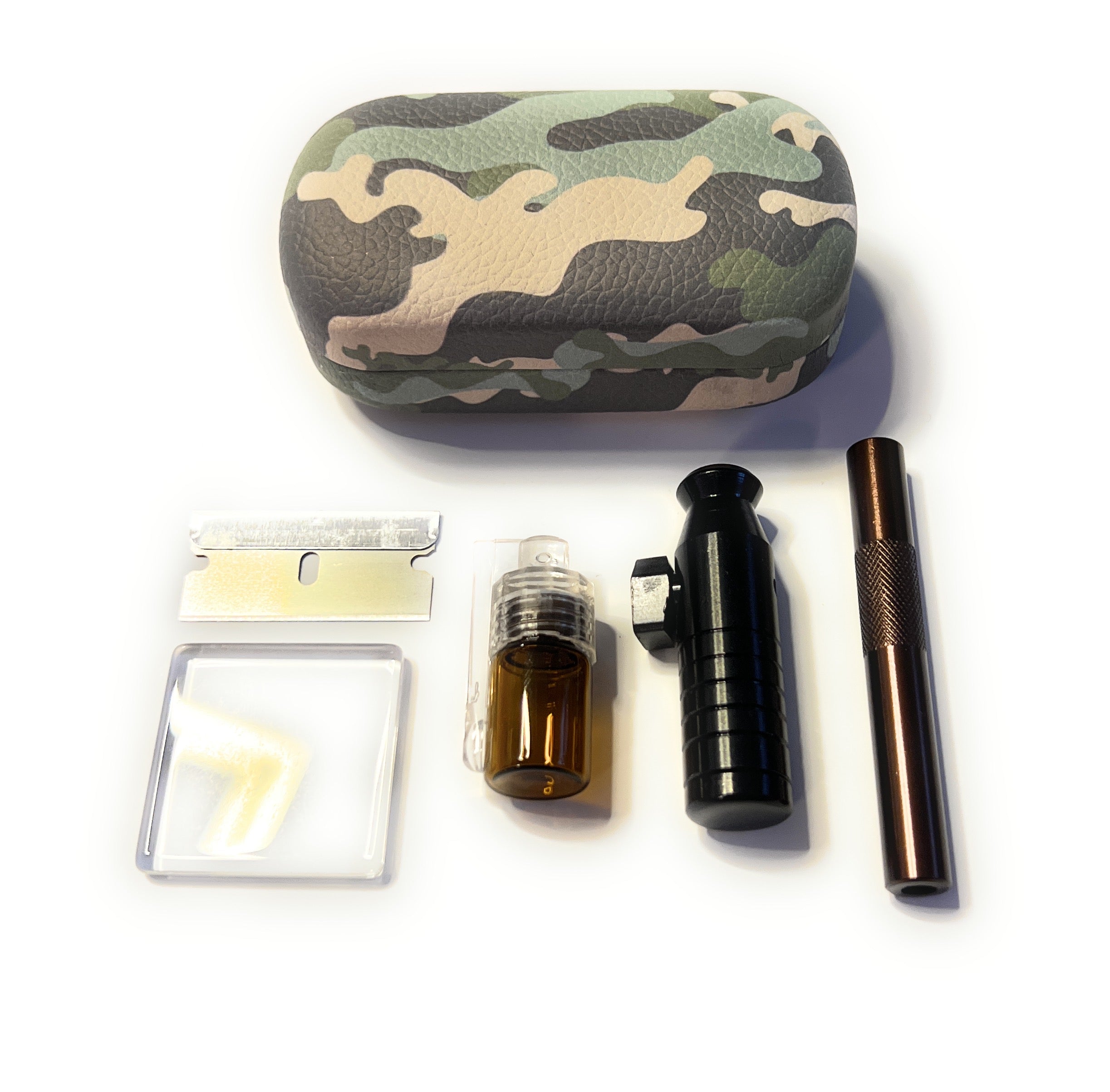 Set "Camouflage" – Accessori eleganti in Hard Case