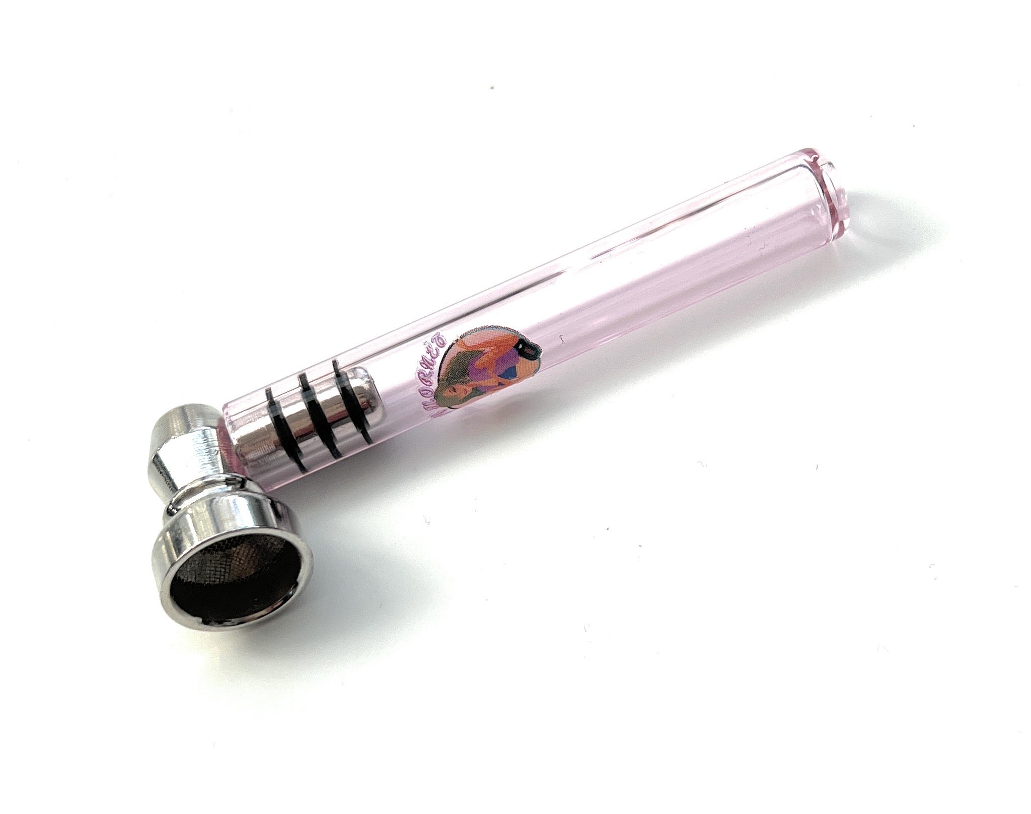 Smoking Pipe "Pink" Pipes Glass Smoking Accessories Pipe Glass Smoking