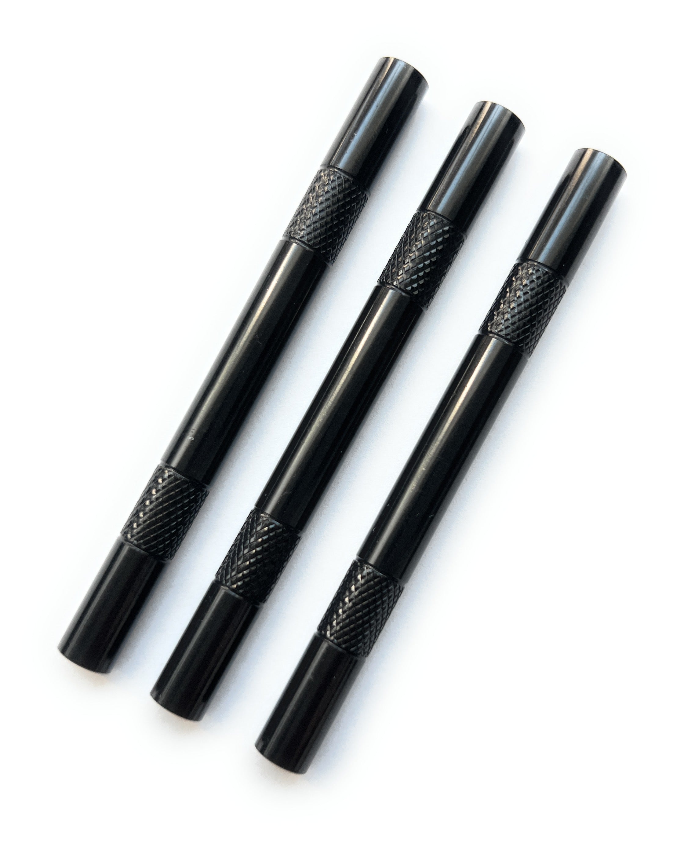 3° Set – Tubetti in alluminio nero opaco (80mm) – Stabile ed Elegante