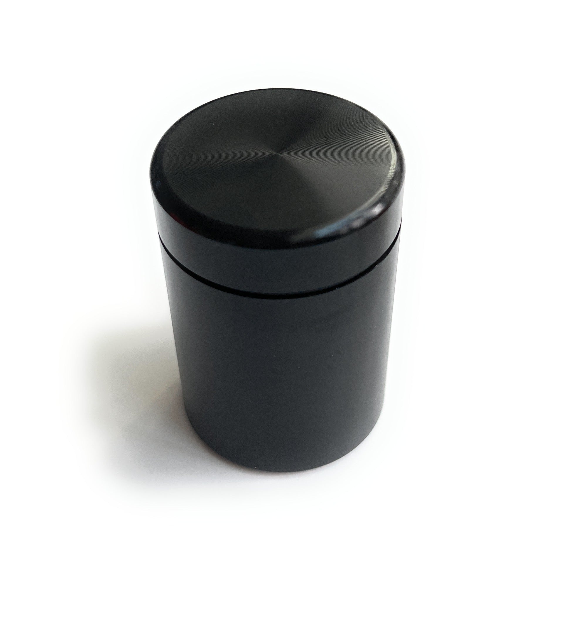 Aluminum tin with screw cap for keeping fresh and storing spices etc.