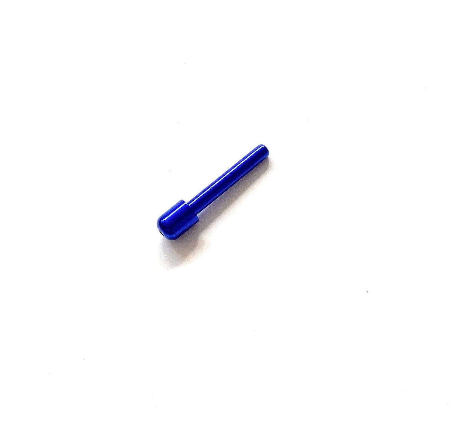 Aluminium Ziehröhrchen (70mm, Blauw) – Ergonomisch & Hoogwaardig