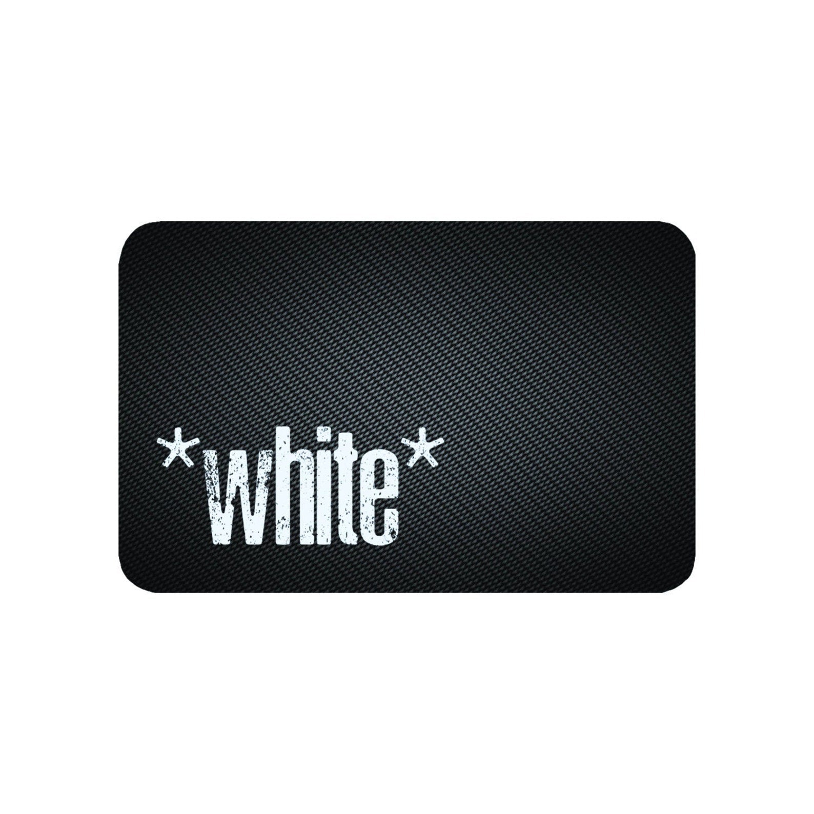 Carte de tirage et de hachage "White" – Stylée, Durable & Hygiénique