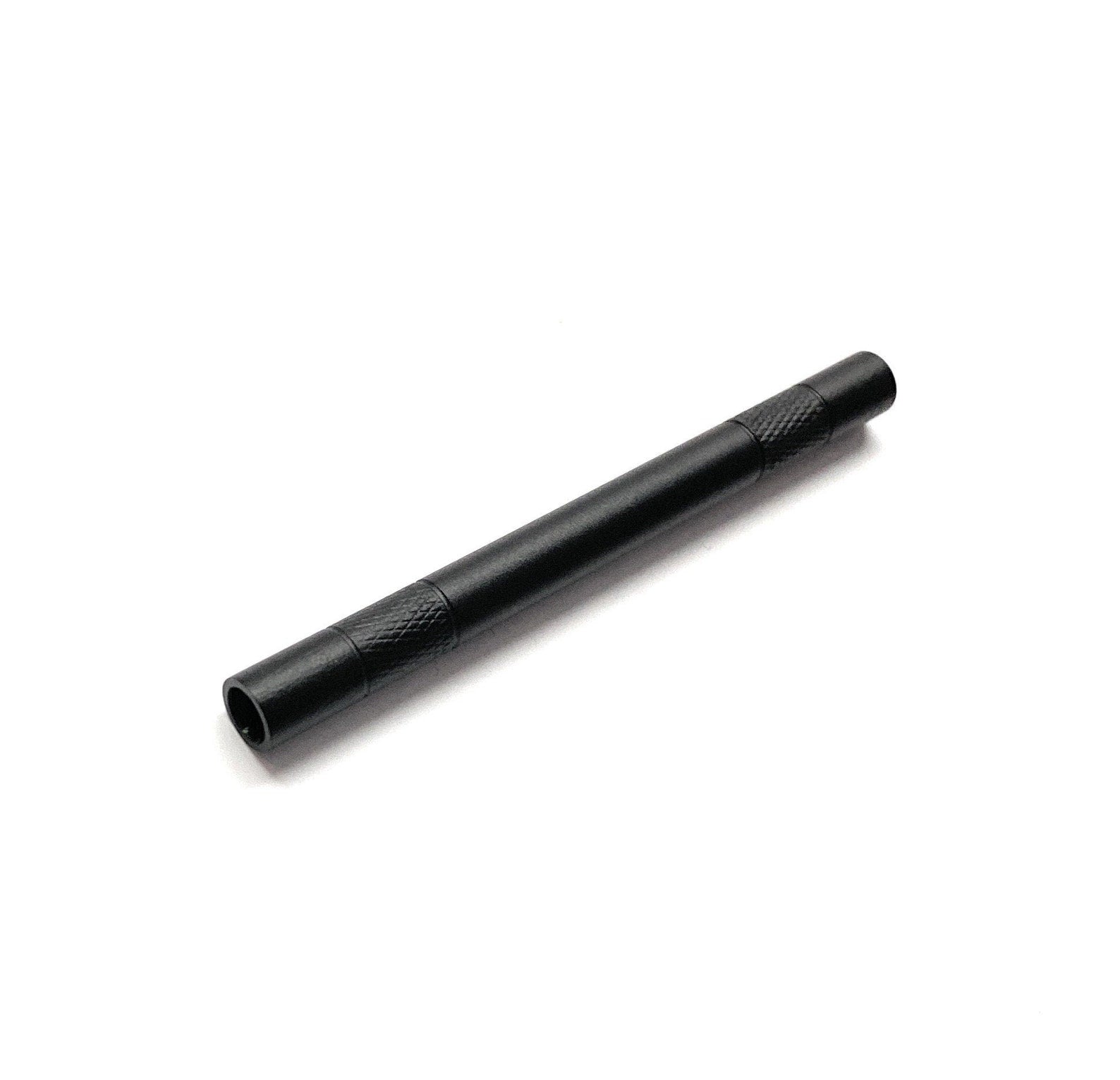 Tubo de aluminio negro mate (80mm) – Estable y elegante