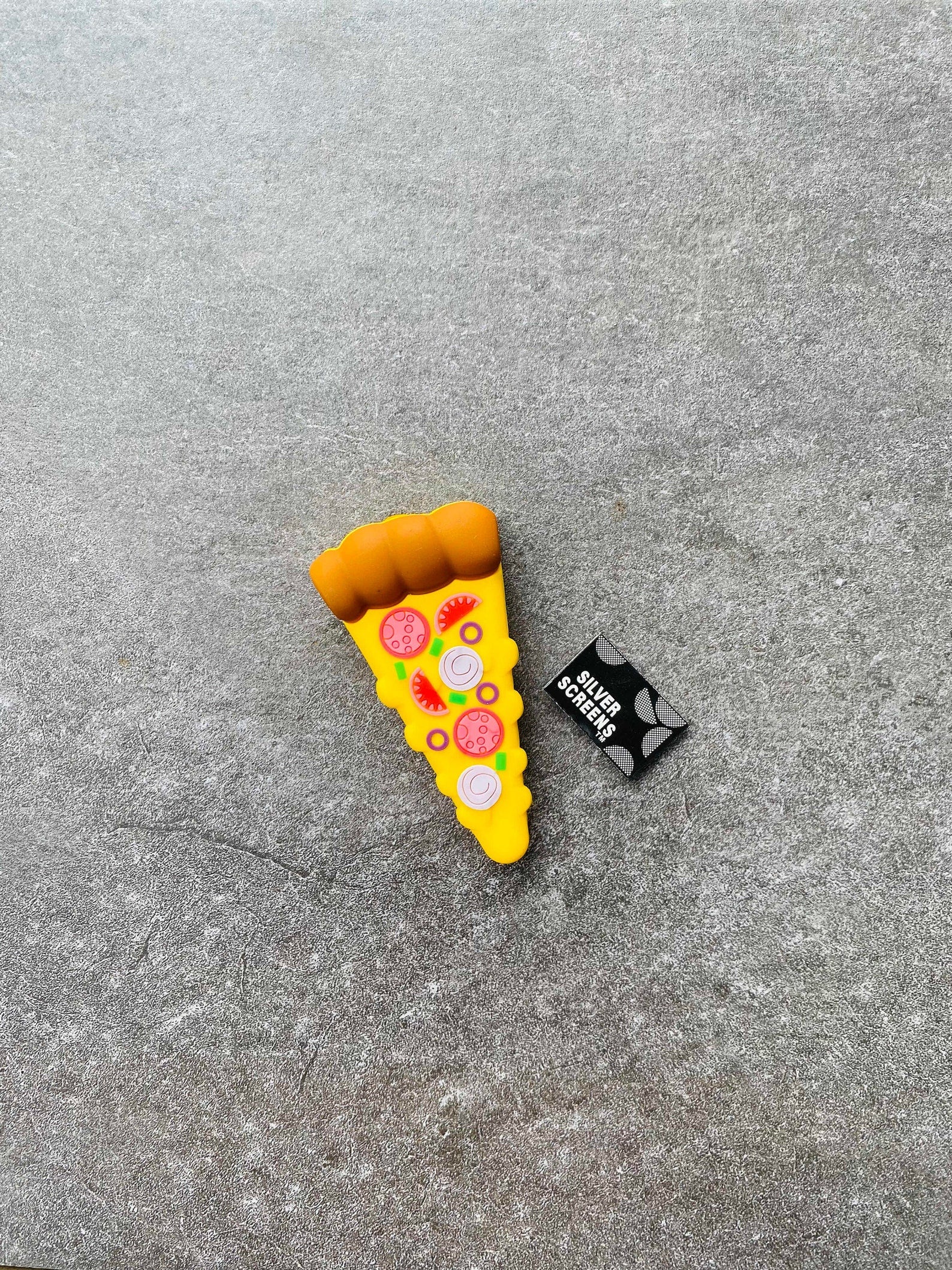 Pipe in silicone "Pizza" – Design creativo e facile pulizia