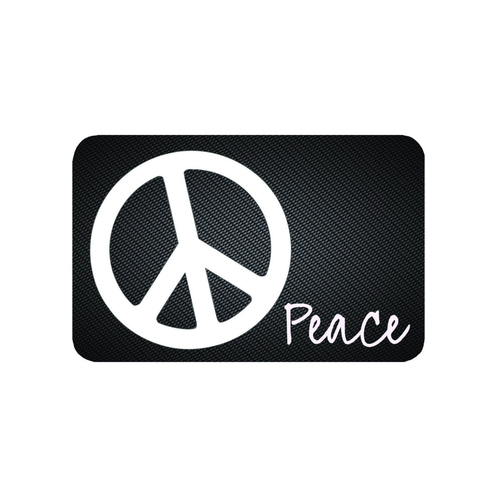 Zieh- und Hack-Karte "Peace" – Edler Carbon Look & Maximale Funktionalität