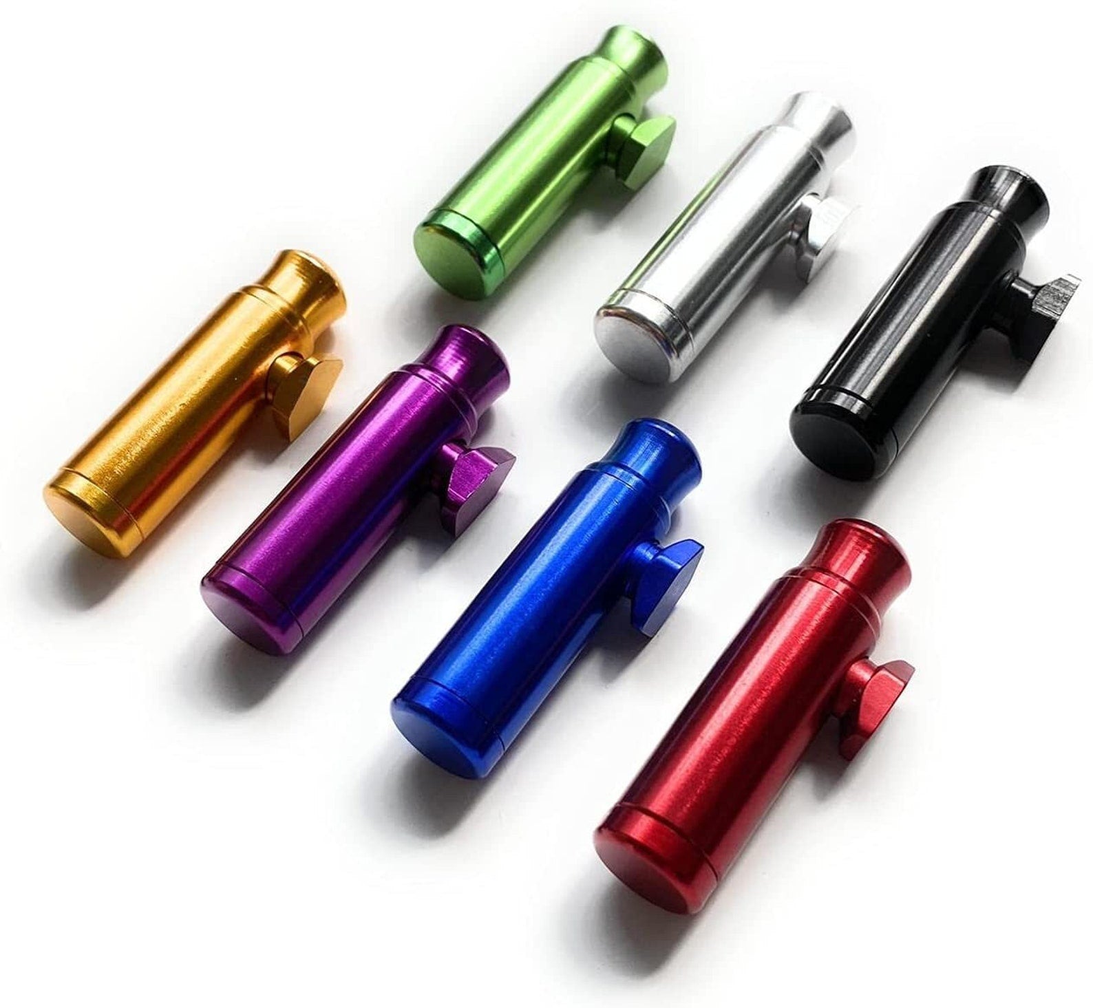 Doser portioner dispenser for snuff - 7 colors to choose from aluminum/metal version 8.0 snuff set | Aluminum Dispenser | Portionierer