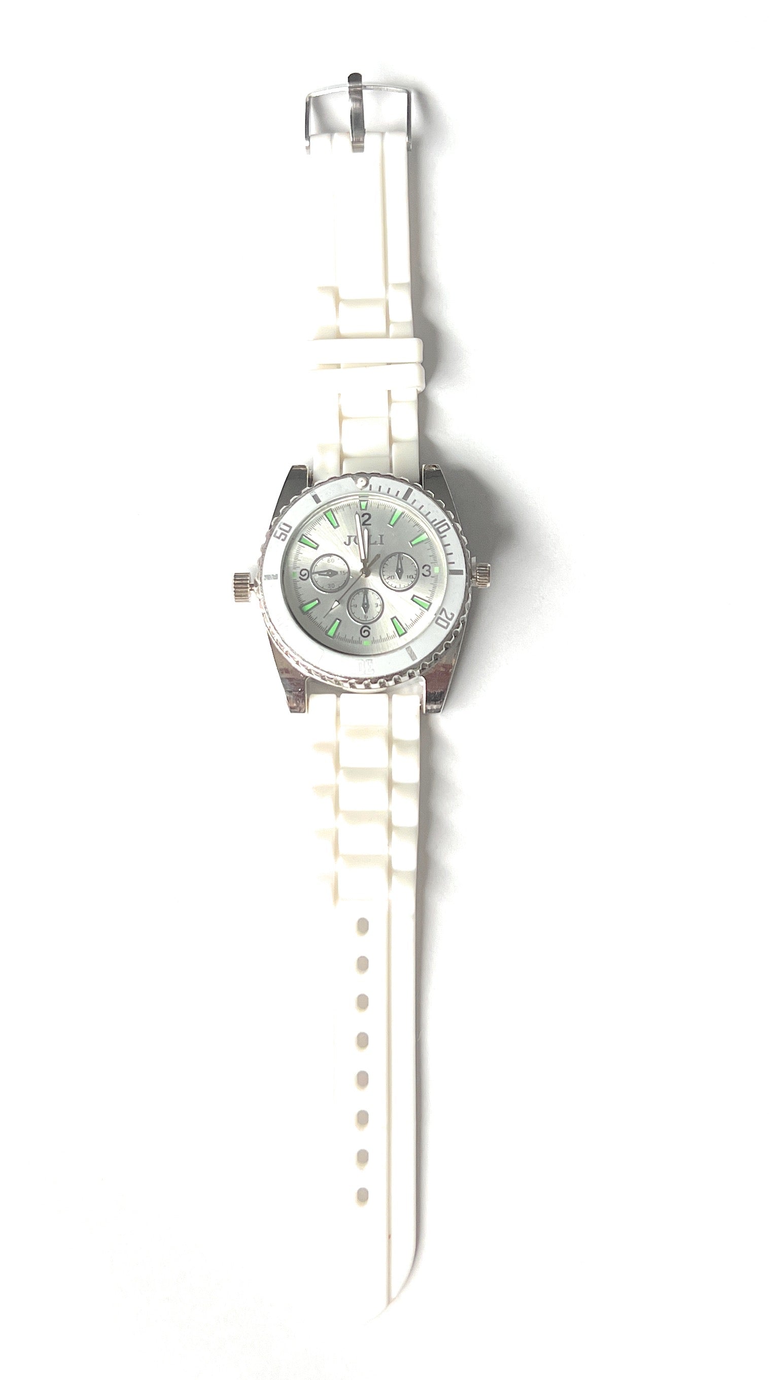 Reloj de pulsera Grinder – Grinder funcional en un diseño de reloj elegante - Blanco